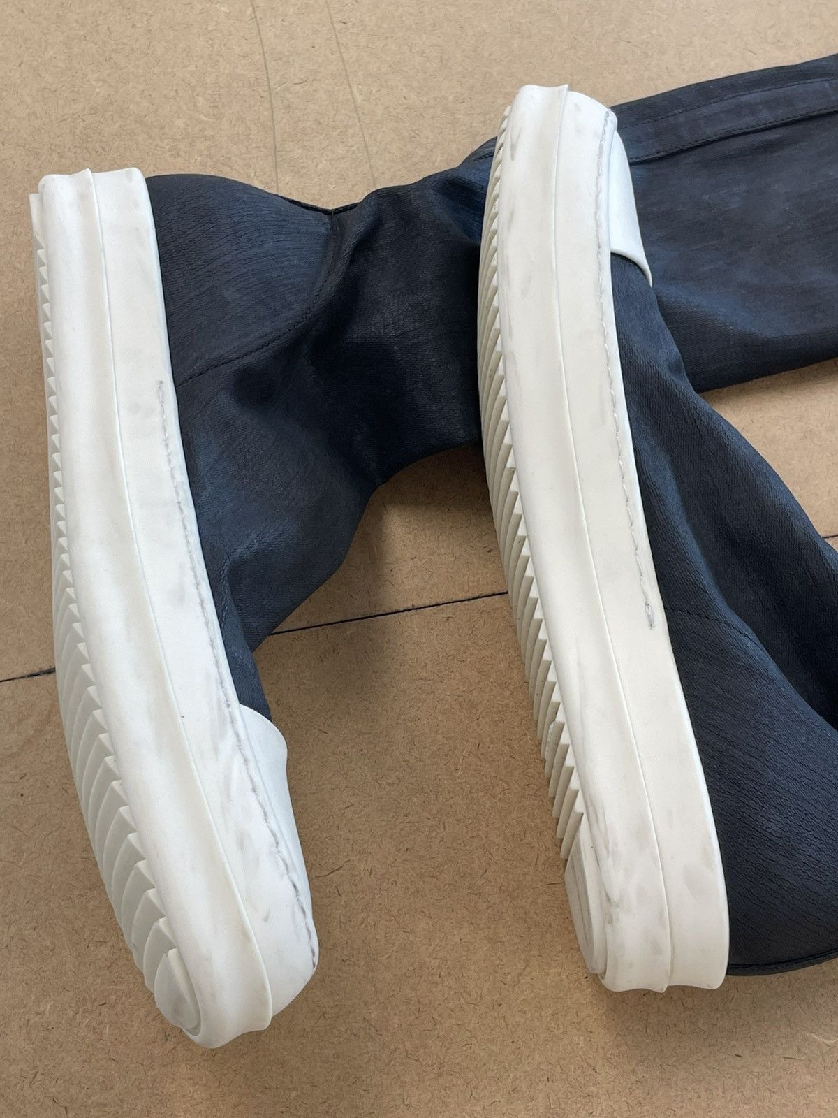 Rick Owens Drkshdw Rick Owen’s drkshdw sock ramone Size US 7.5 / EU 40-41 - 5 Thumbnail