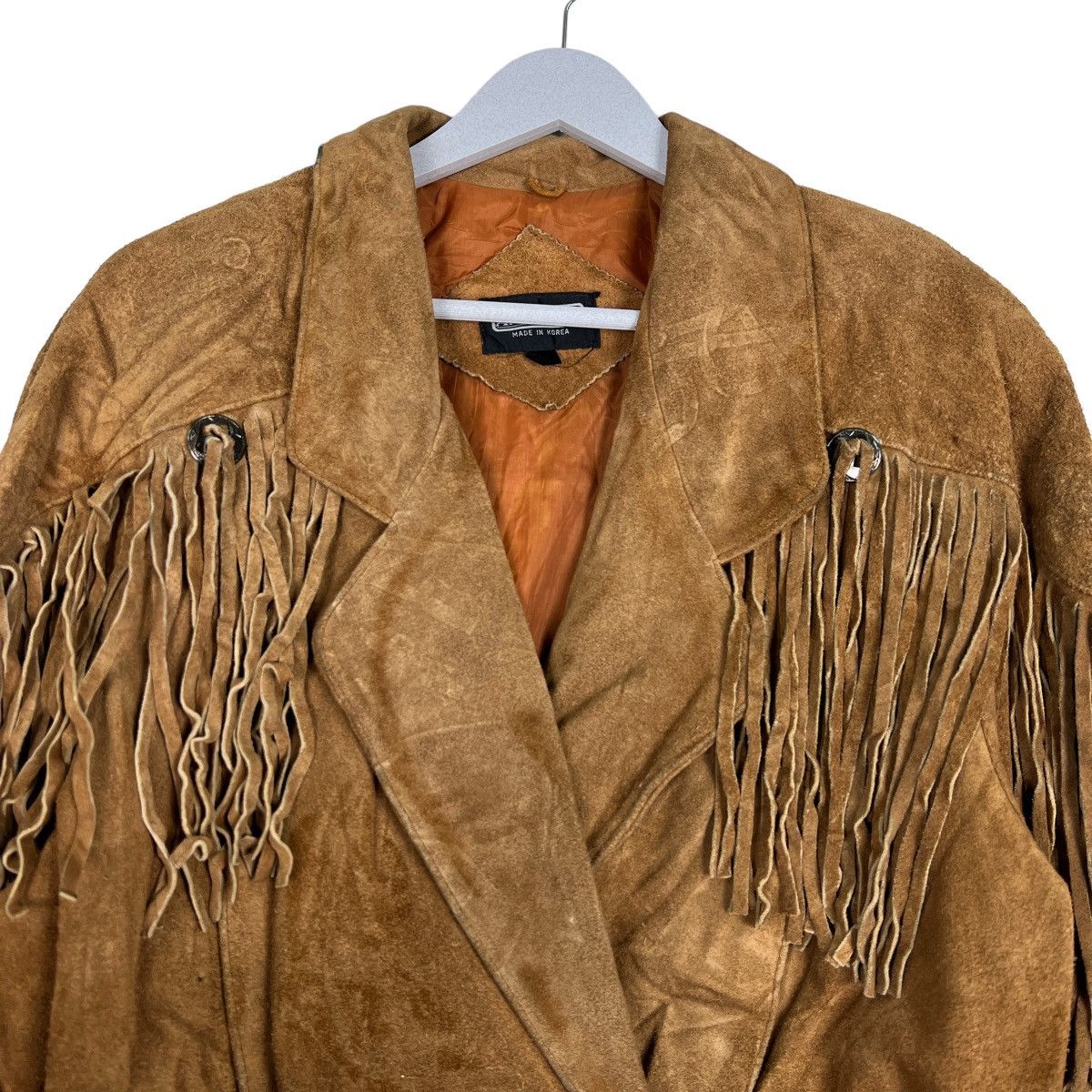 Japanese Brand 🔥 70s ANNE GEE WESTERN LEATHER JACKET Size US M / EU 48-50 / 2 - 3 Thumbnail