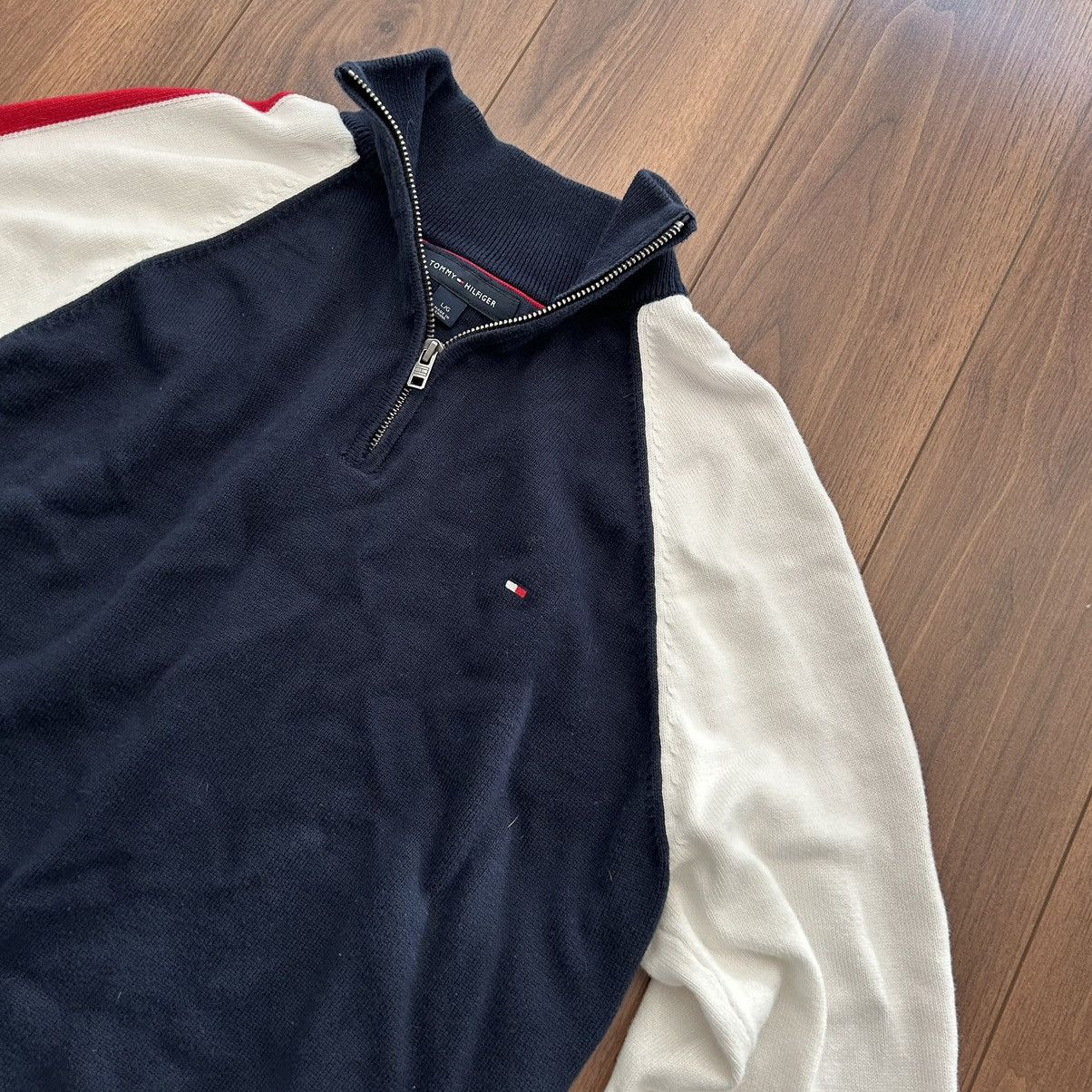 Designer × Tommy Hilfiger × Vintage VINTAGE TOMMY HILFIGER LONG SLEEVE SWEATSHIRT Size US L / EU 52-54 / 3 - 3 Thumbnail