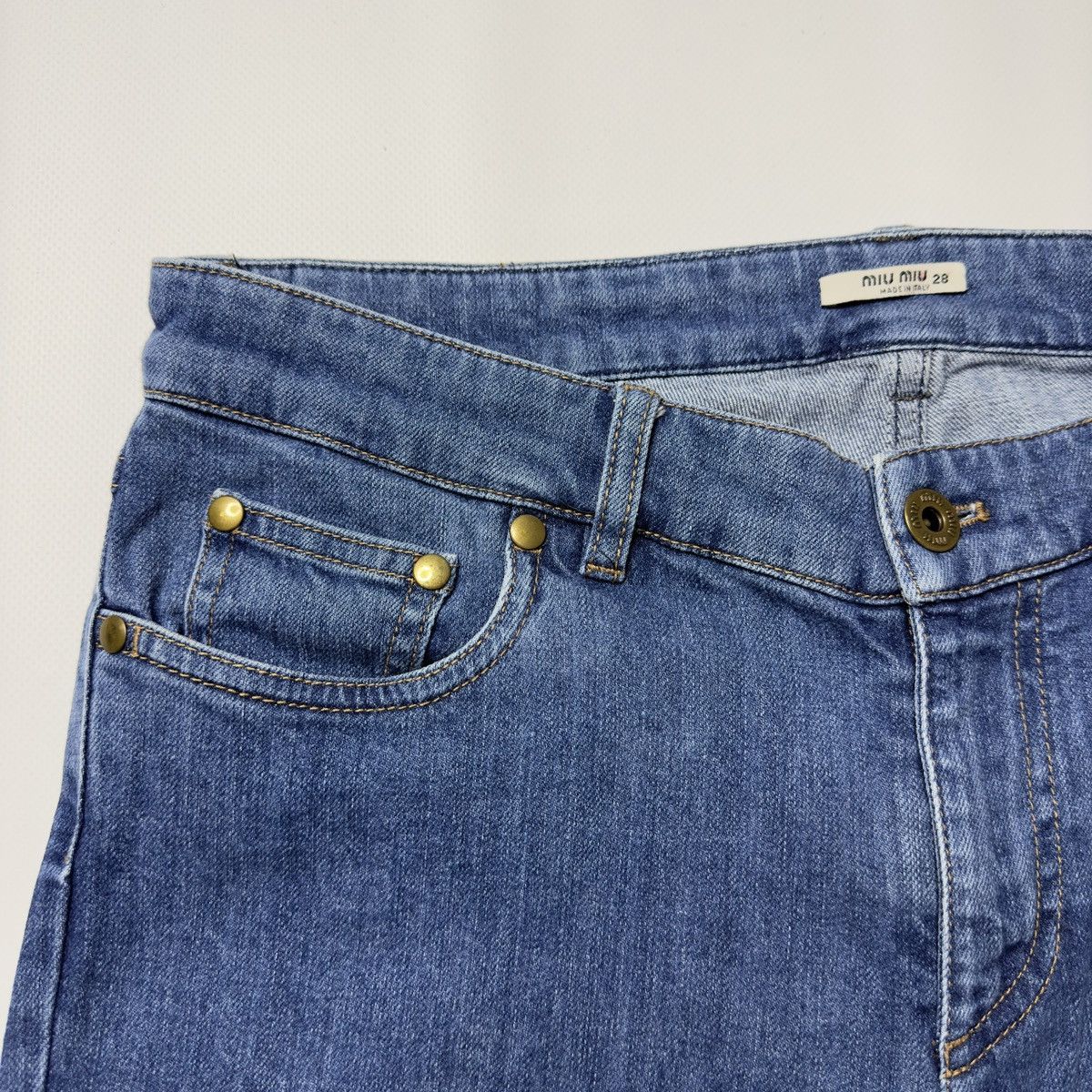 Miu Miu × Prada Prada miu miu skinny jeans Size 28" / US 6 / IT 42 - 5 Thumbnail