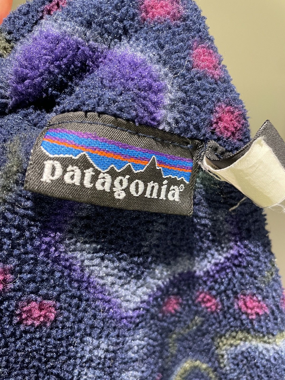 Patagonia Patagonia Purple Pattern Fleece Vest Size US M / EU 48-50 / 2 - 6 Thumbnail