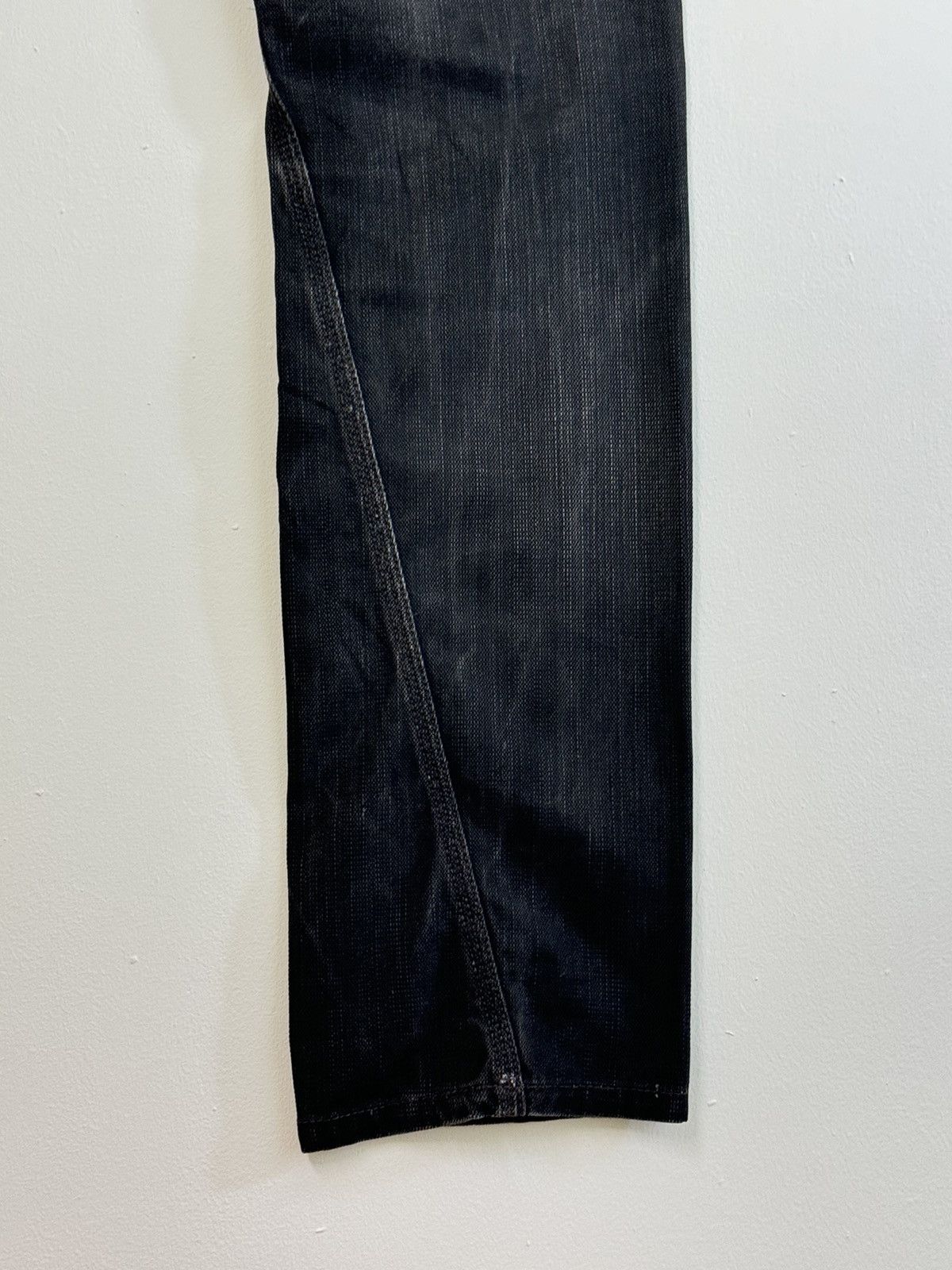 Nicole Club HIDEWAYS NICOLE TWIST LEG BLACK DENIM JEANS Size US 31 - 14 Thumbnail