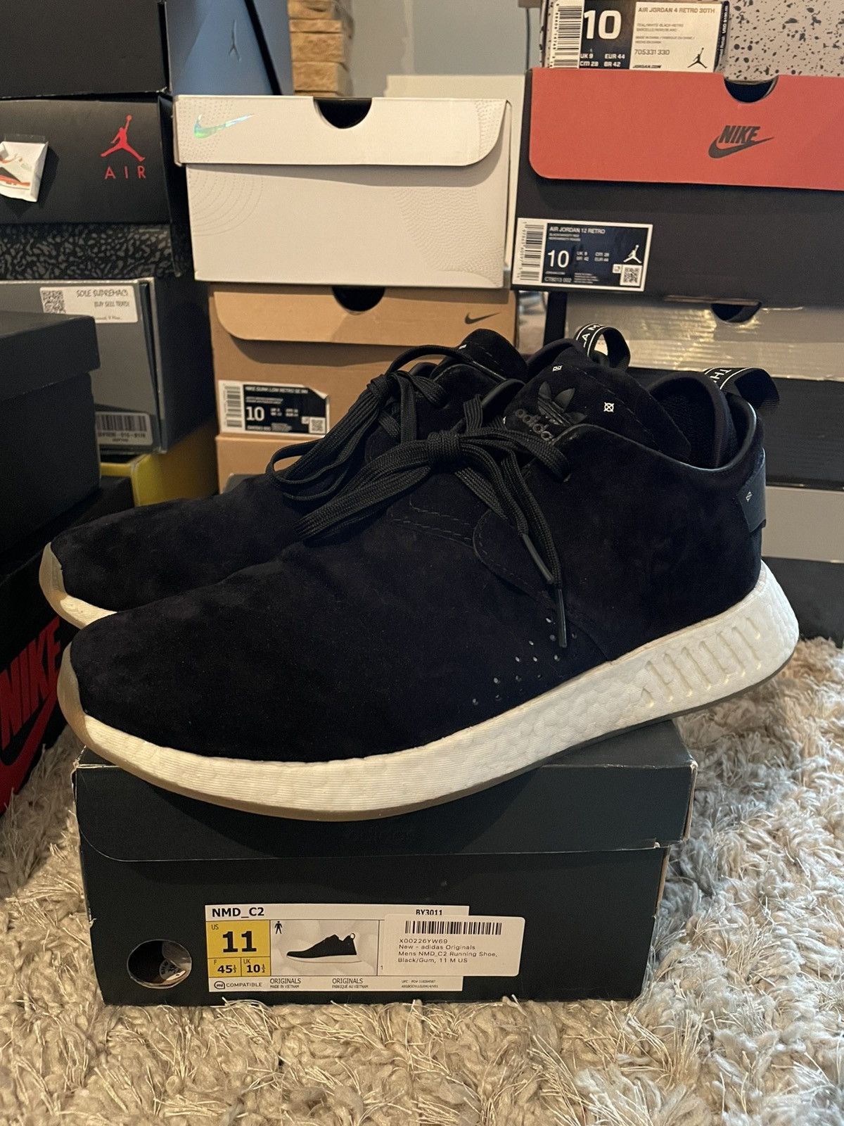 Adidas Adidas Nmd C_2 Black Size US 11 / EU 44 - 1 Thumbnail