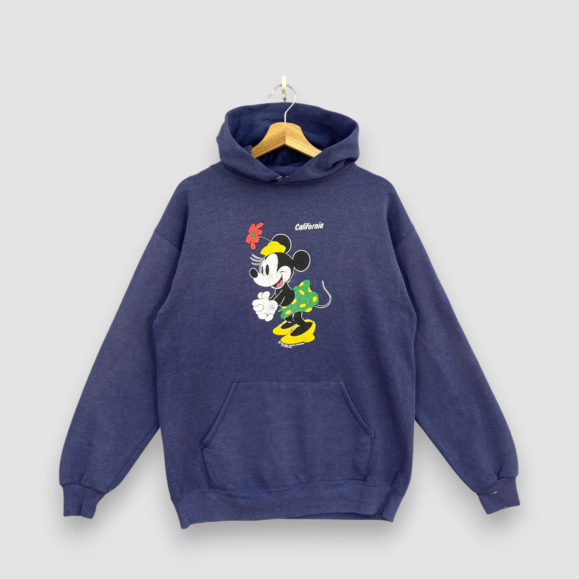 Disney Vintage 90s Disney Minnie Mouse California Pullover Hoodie Size US M / EU 48-50 / 2 - 1 Thumbnail