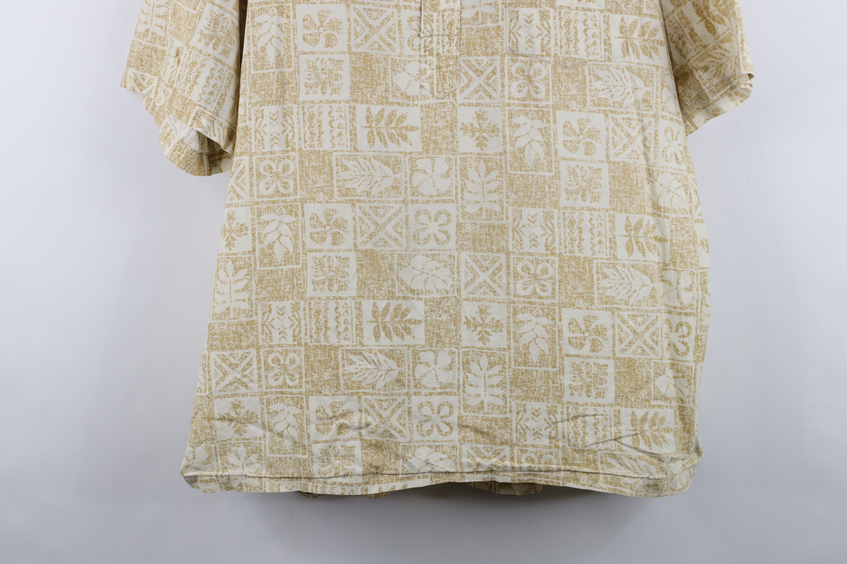 Reyn Spooner Vintage 90s Reyn Spooner Pullover Button Down Polo Shirt Size US XL / EU 56 / 4 - 3 Thumbnail