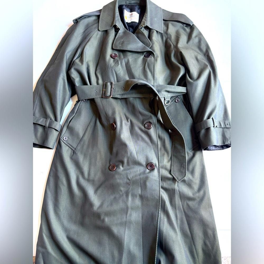 Aquascutum Aquascutum Double Breasted Trench Coat Size US M / EU 48-50 / 2 - 1 Thumbnail