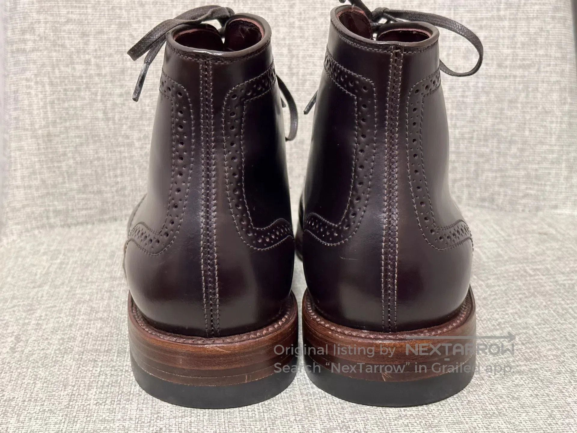 Alden Alden Venice Boot Shell Cordovan. Size US 7.5 / EU 40-41 - 7 Thumbnail