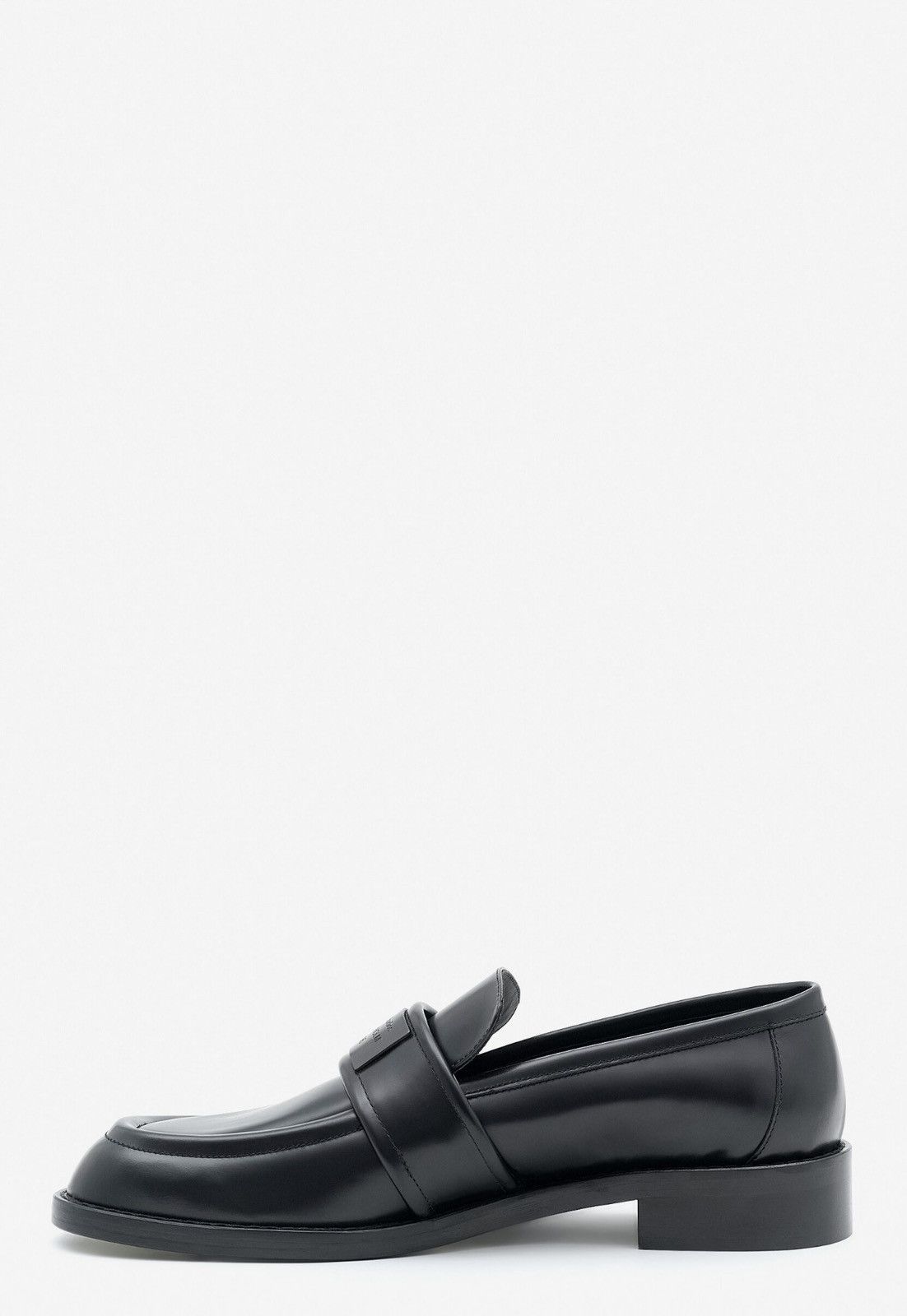 Acne Studios Last Acne Studios Black Vintage Leather Loafers Size US 12 / EU 45 - 3 Thumbnail