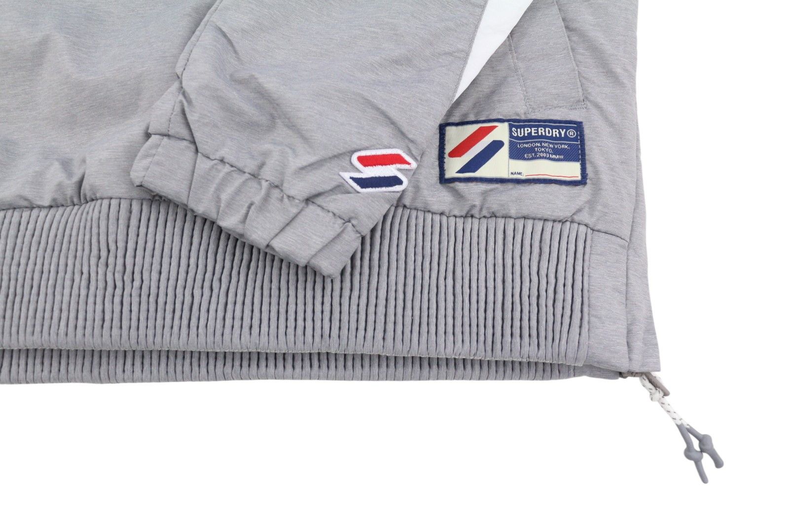 Superdry DOLMAN TRACK M Grey Marl Half Zip 87999 Size M / US 6-8 / IT 42-44 - 5 Thumbnail