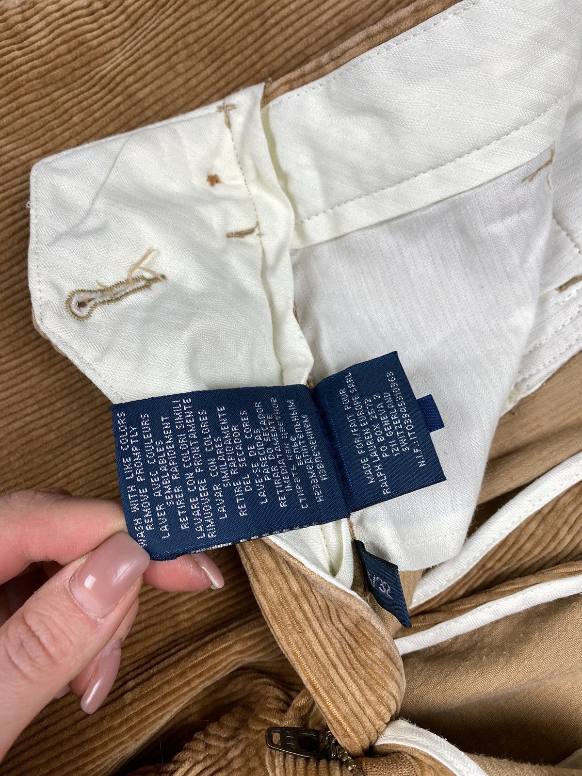 Polo Ralph Lauren Polo by Ralph Lauren vintage corduroy chino pants trousers Size US 36 / EU 52 - 16 Thumbnail