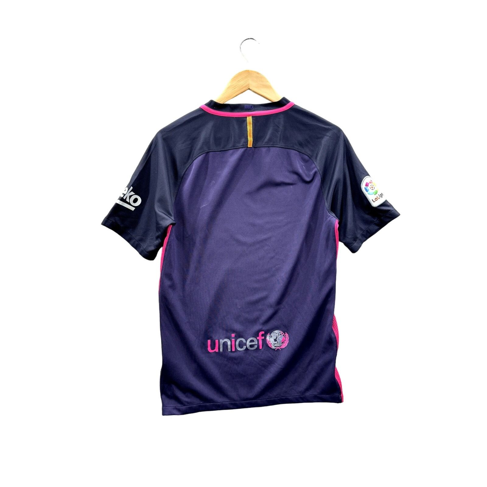 Nike × Vintage Nike FC Barcelona Men's Team Football Soccer Jersey Size US S / EU 44-46 / 1 - 2 Thumbnail