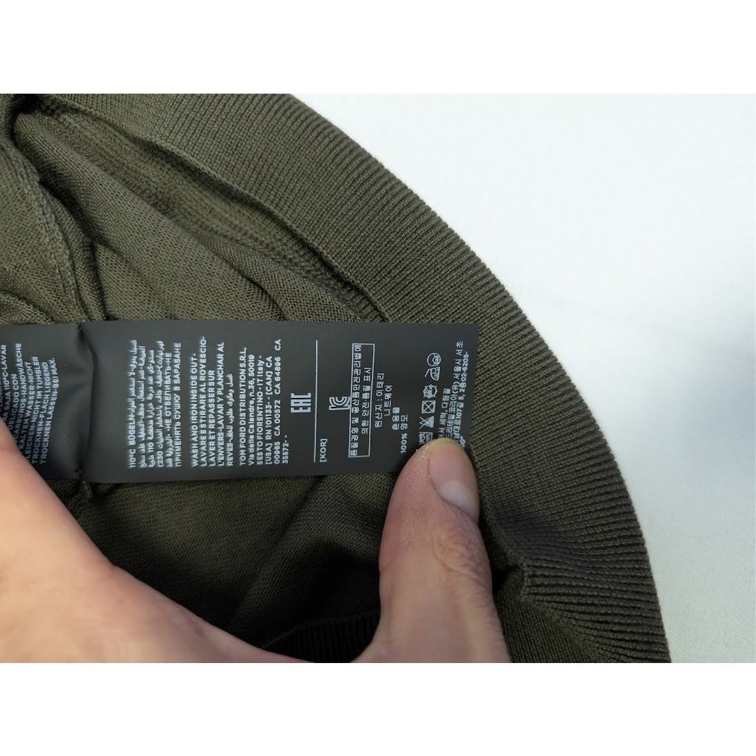 Tom Ford o1rshd1 Long sleeve Polo Shirt in Dark Green Size US L / EU 52-54 / 3 - 18 Thumbnail