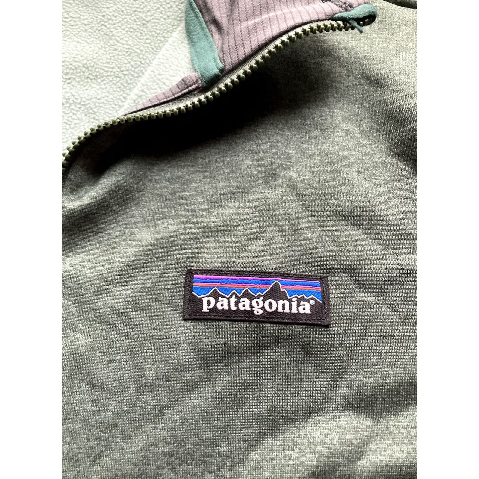 Patagonia Patagonia R1 Daily Jacket Womens Large Green 1/2 Zip Neck Pullover Stretch Size L / US 10 / IT 46 - 5 Thumbnail