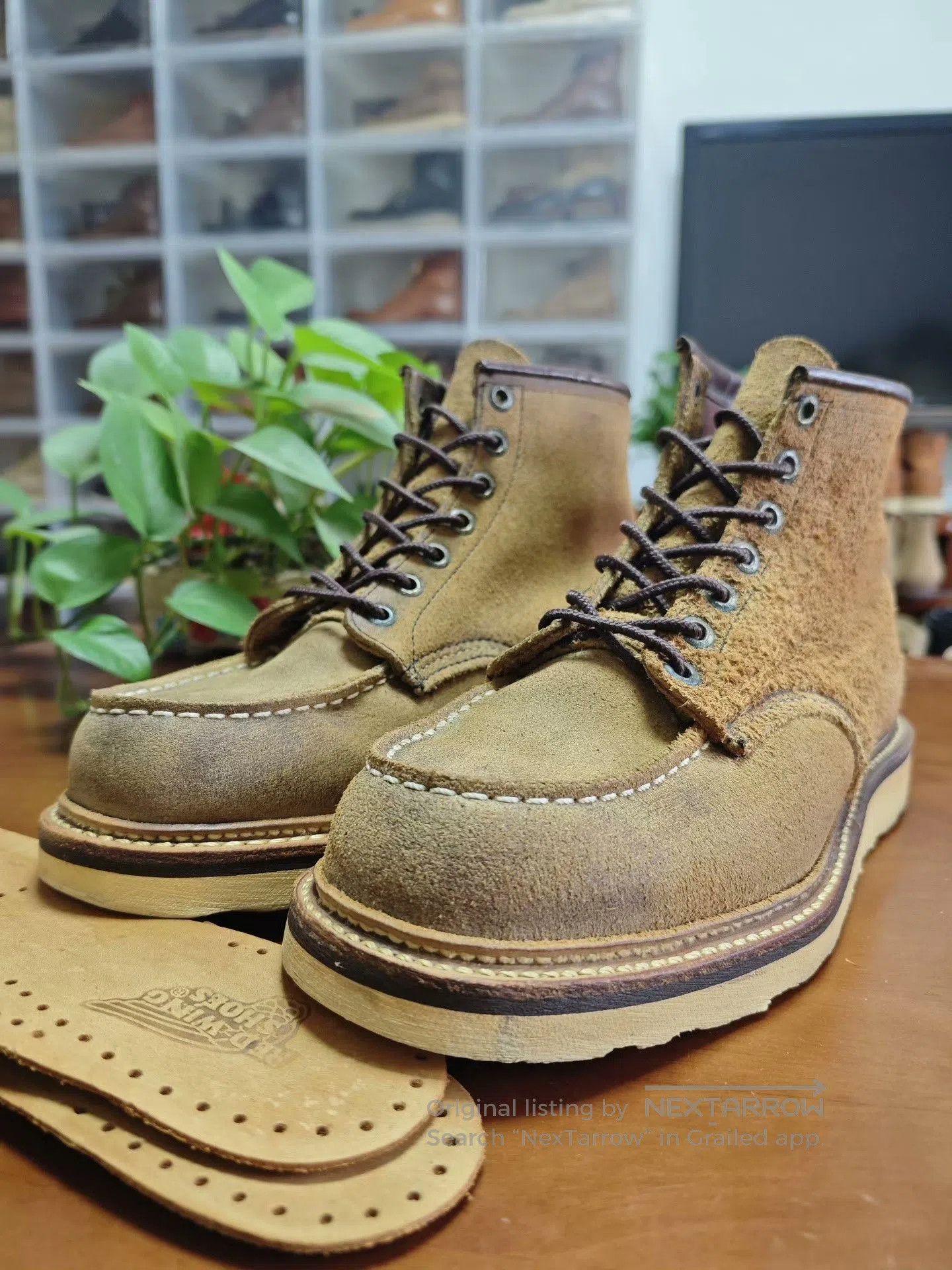 Red Wing Red Wing 1907 Suede Work Boot. Size US 7.5 / EU 40-41 - 1 Thumbnail
