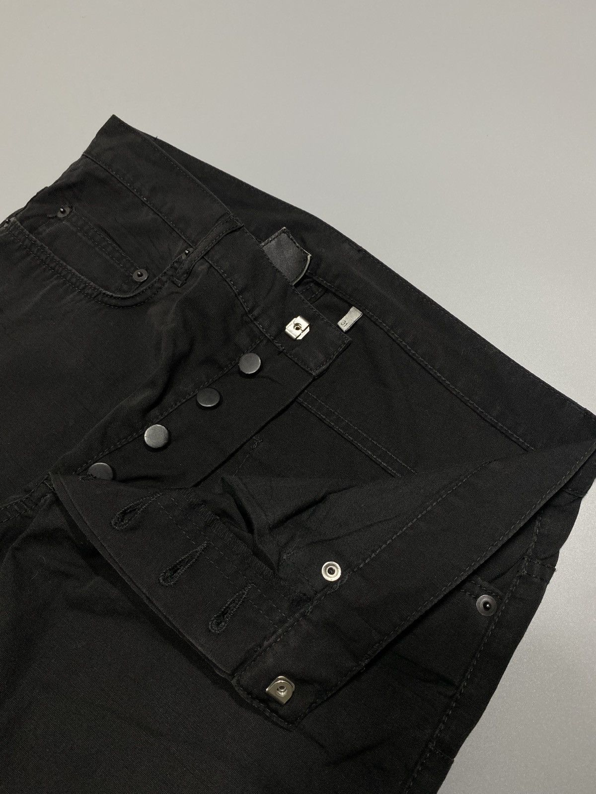Dior Dior Homme 2006 Black Pants Size US 31 - 3 Thumbnail