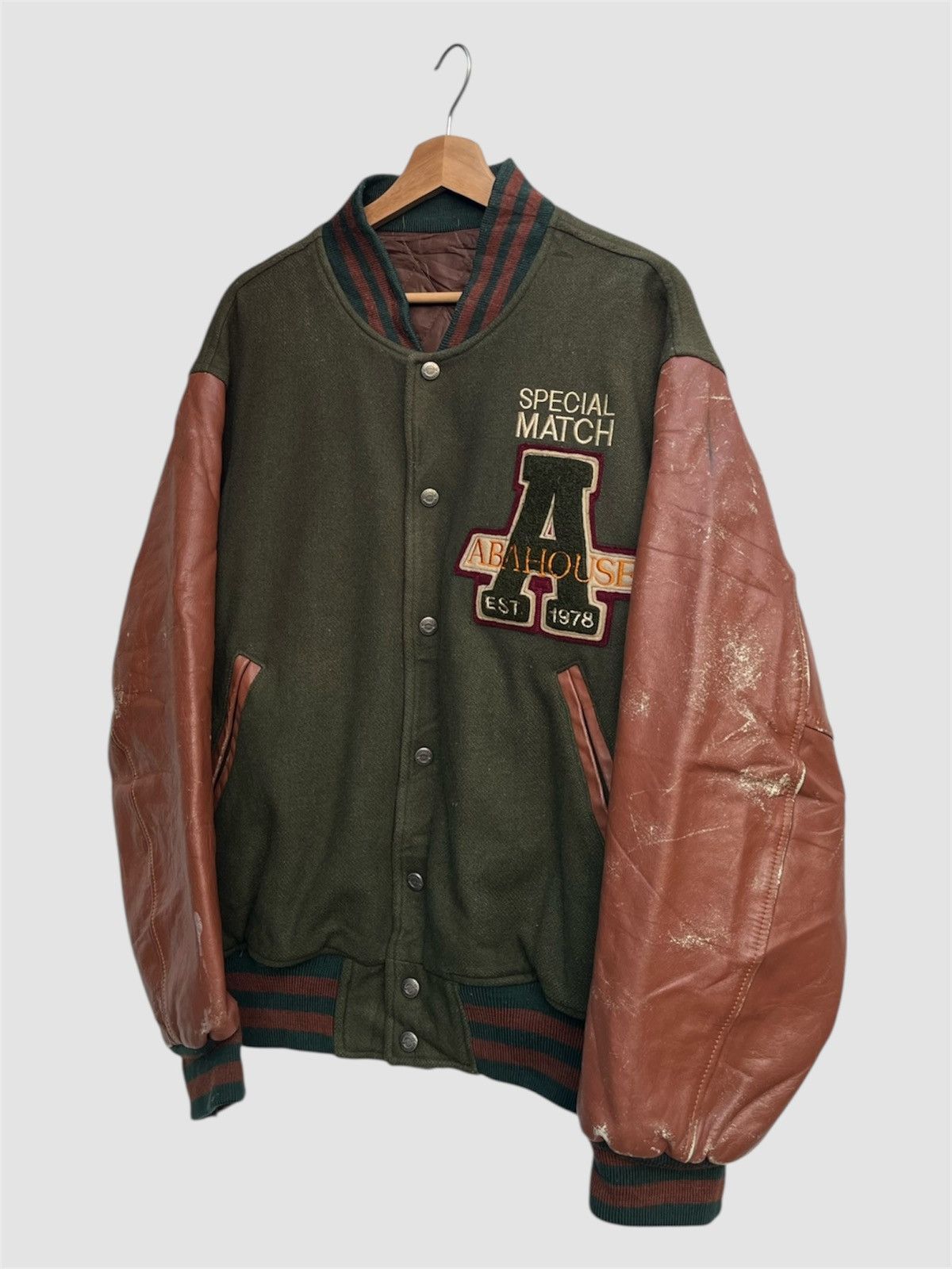 ABAHOUSE Vintage ABAHOUSE Stadium Jacket Size US L / EU 52-54 / 3 - 5 Thumbnail