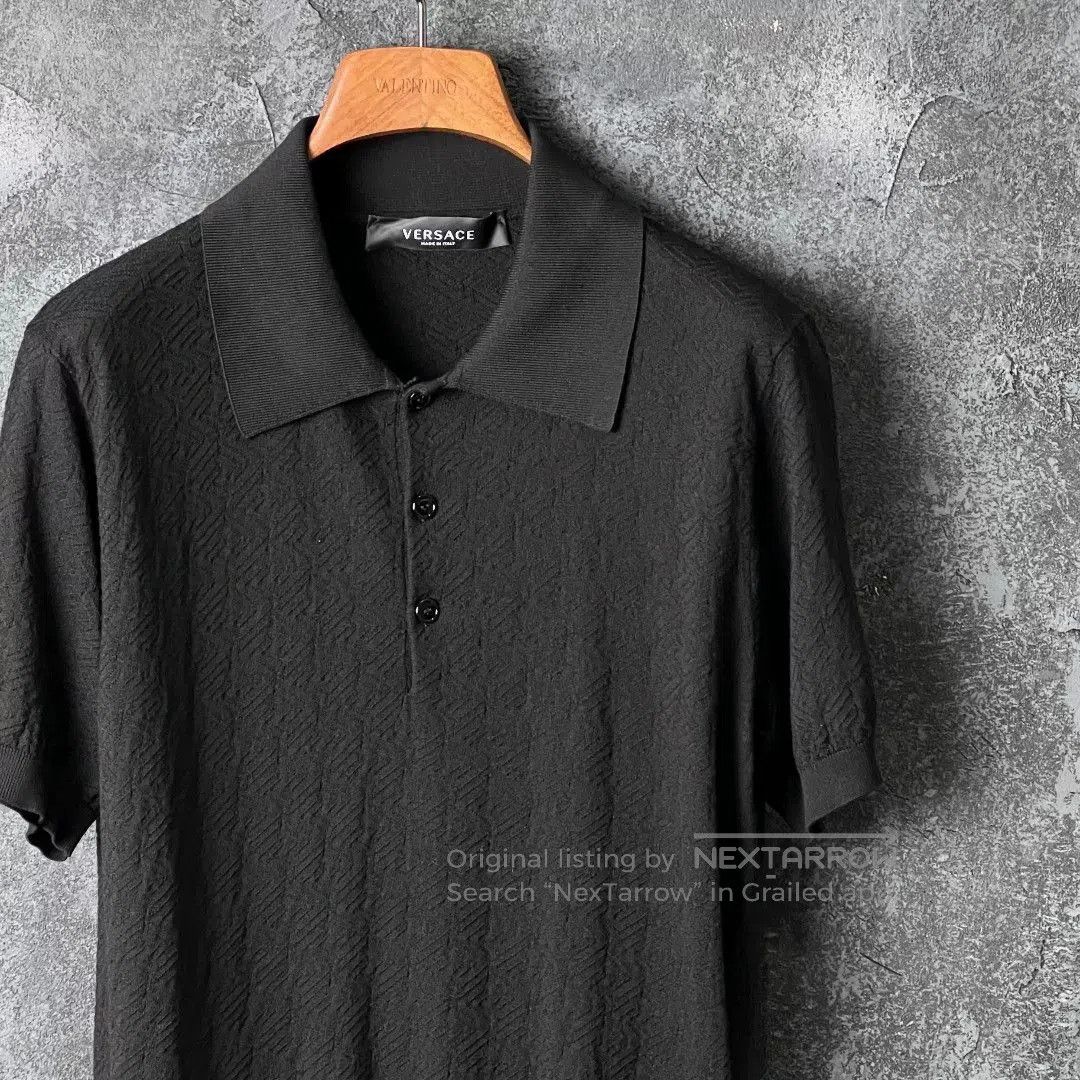 Versace VERSACE Short Sleeve Polo Shirt. Size US M / EU 48-50 / 2 - 3 Thumbnail