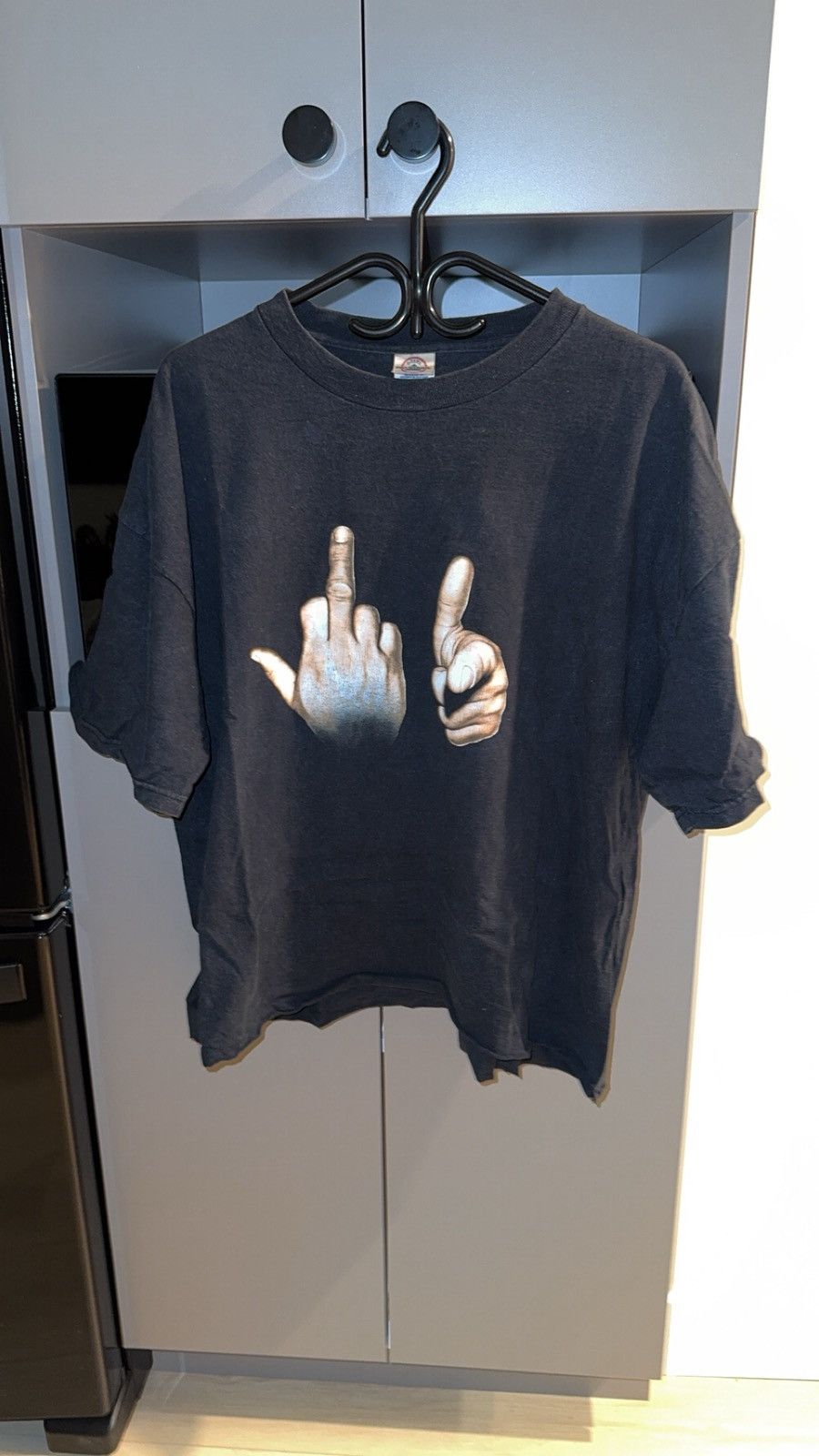 Vintage Vintage Fuck You Tee Size US XXL / EU 58 / 5 - 1 Thumbnail