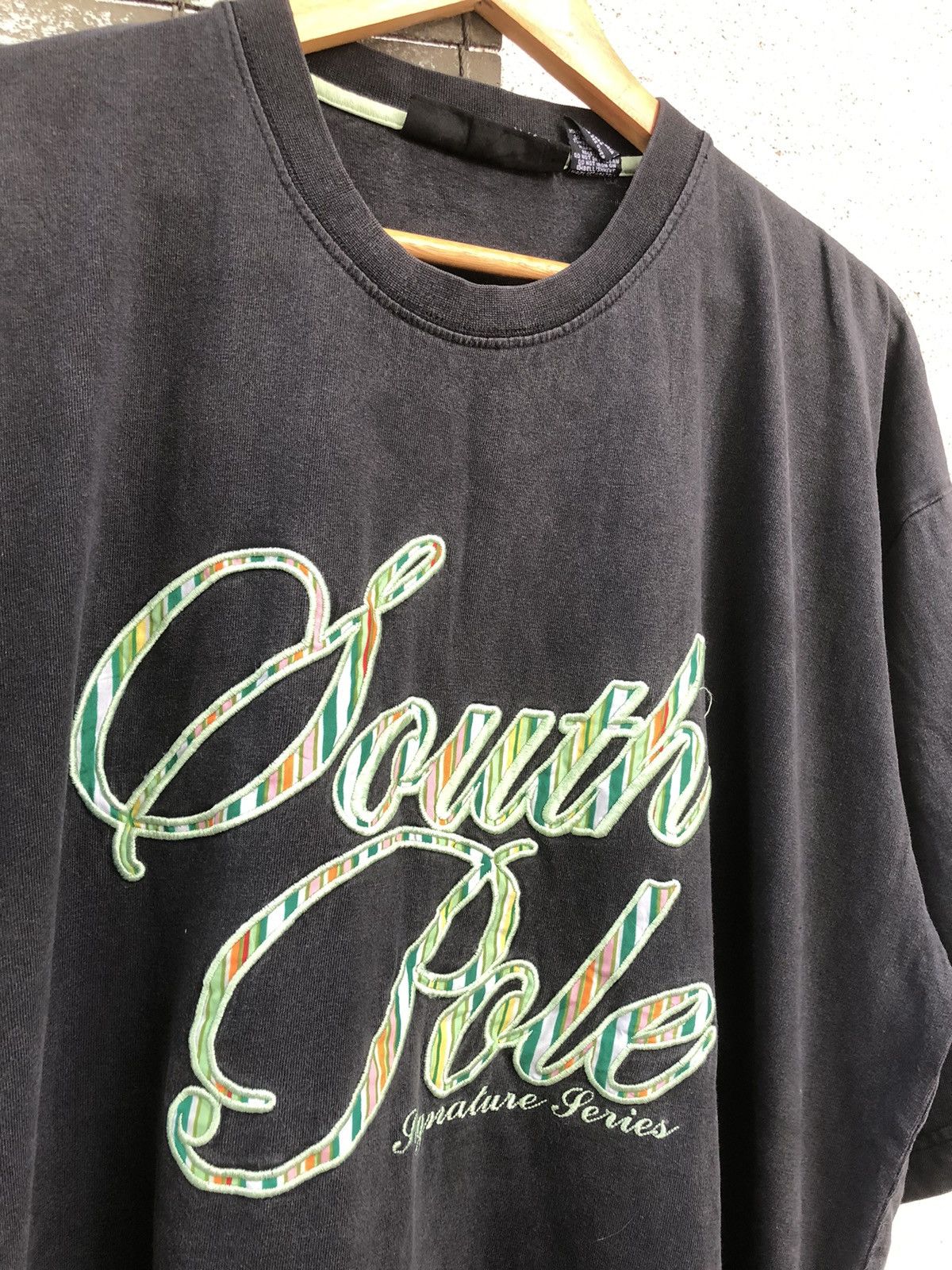 Southpole × Vintage Vintage Y2K Embroidery South Pole Signature Series Baggy Tee Size US XL / EU 56 / 4 - 3 Thumbnail