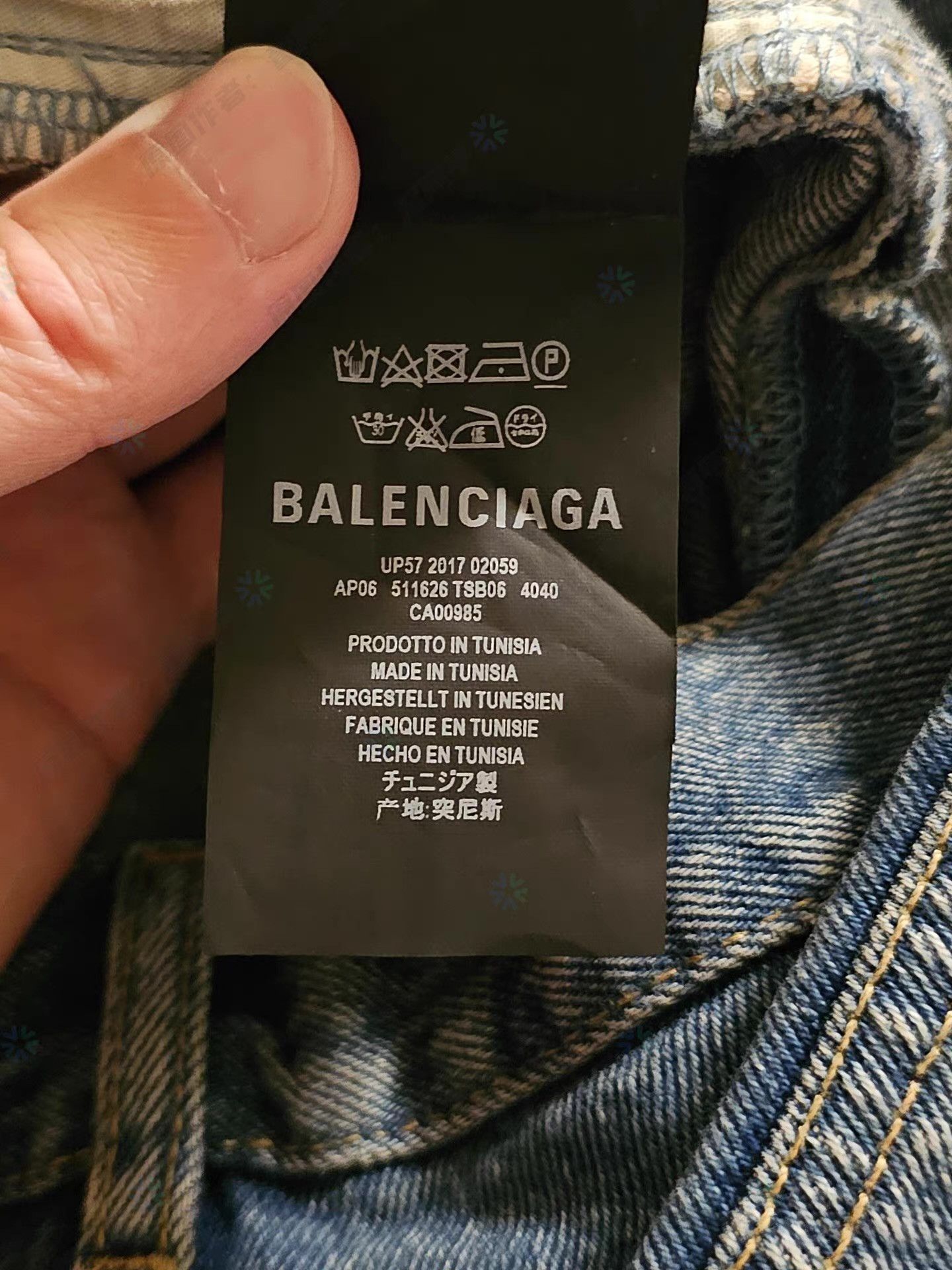 Balenciaga Balenciaga men's jeans Q4 Size US 34 / EU 50 - 7 Thumbnail