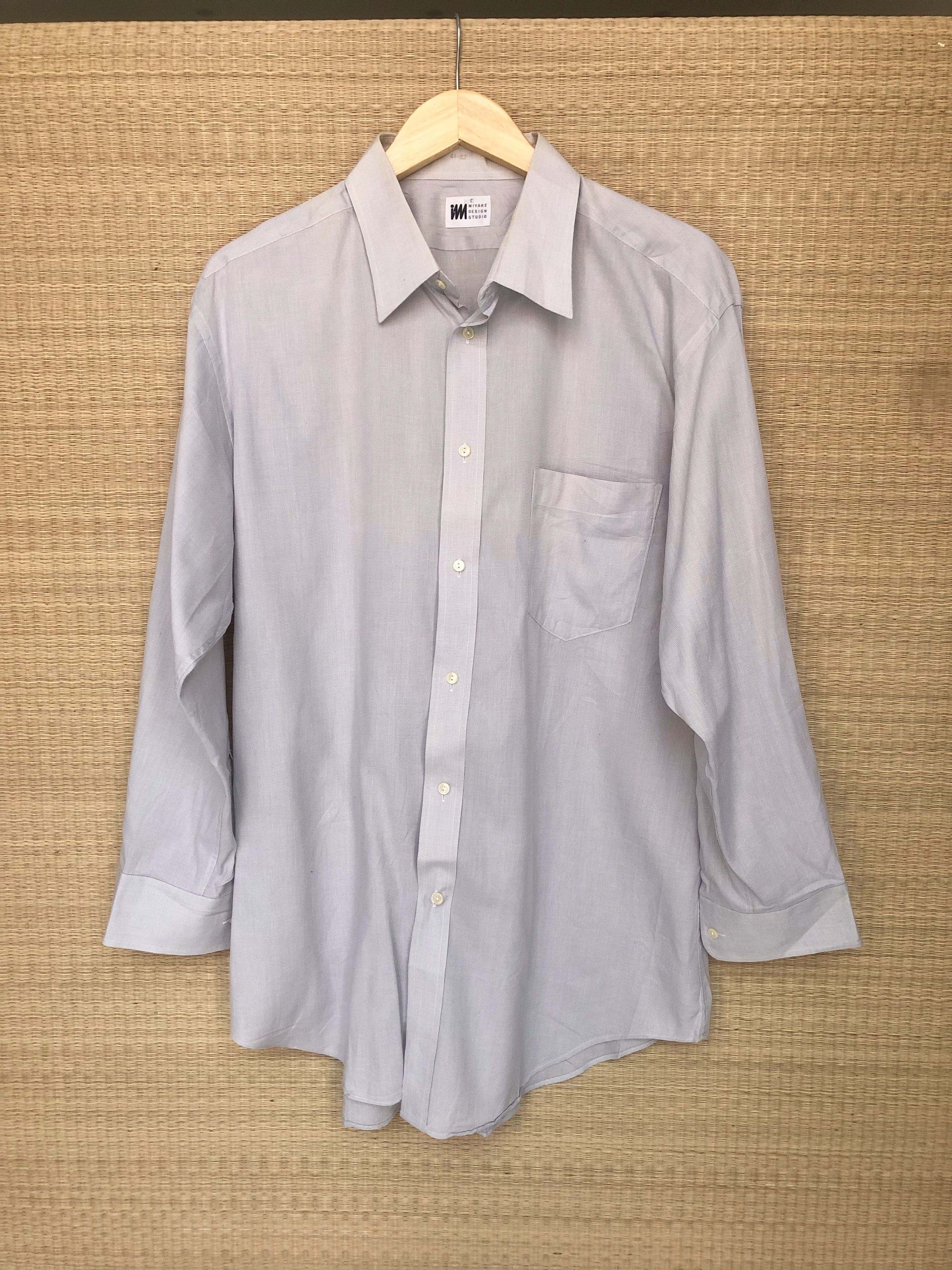 Issey Miyake pale blue shirt Size US M / EU 48-50 / 2 - 1 Thumbnail