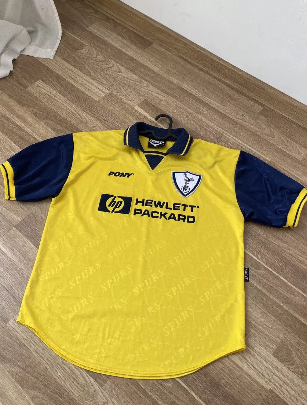 PONY TOTTENHAM HOTSPUR 1995 1996 Third Football Shirt Jersey PONY Size US L / EU 52-54 / 3 - 3 Thumbnail