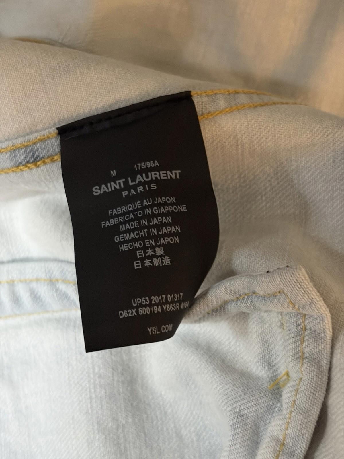 Saint Laurent Paris Saint Laurent Denim Jacket Size US M / EU 48-50 / 2 - 9 Thumbnail