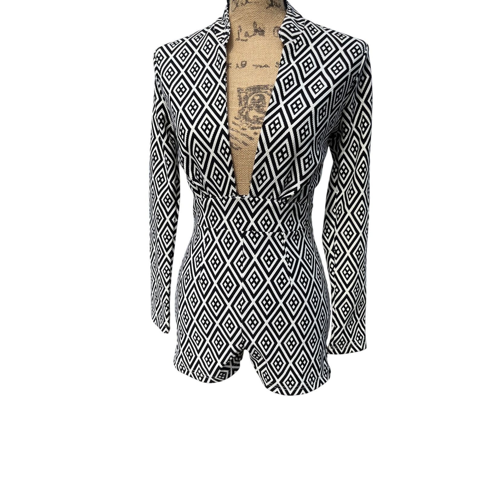 Other Chic Xtaren Romper Small - Comfy Polyester Spandex Blend Size 26" / US 2 / IT 38 - 1 Thumbnail