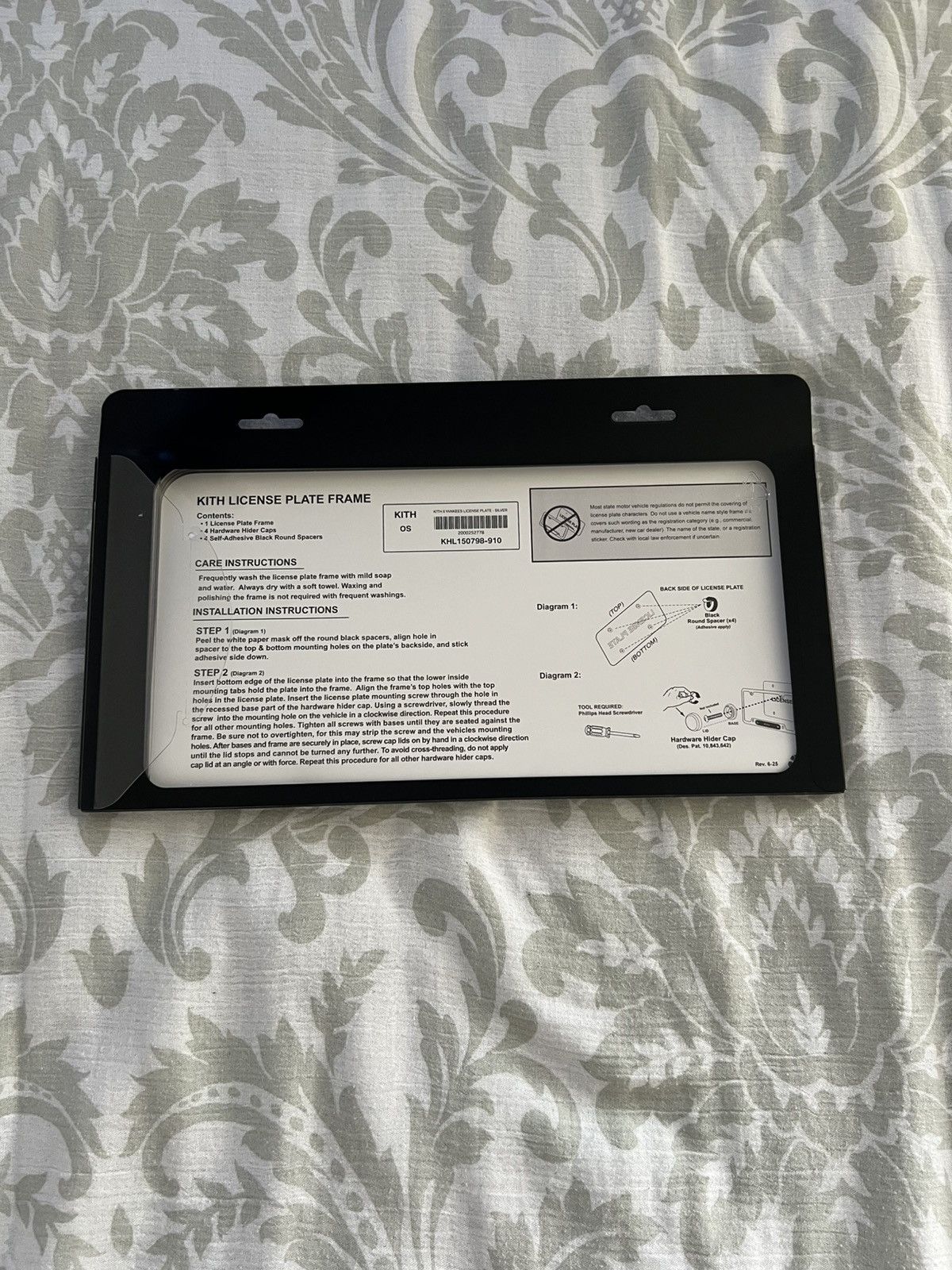 Kith Kith New York Yankee License Plate Silver Size ONE SIZE - 3 Thumbnail