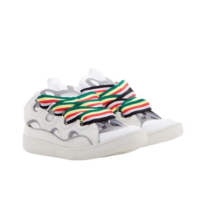 Lanvin o1w1db11024 Curb Low Top Sneakers in Multicolor Size US 9 / EU 42 - 3 Thumbnail