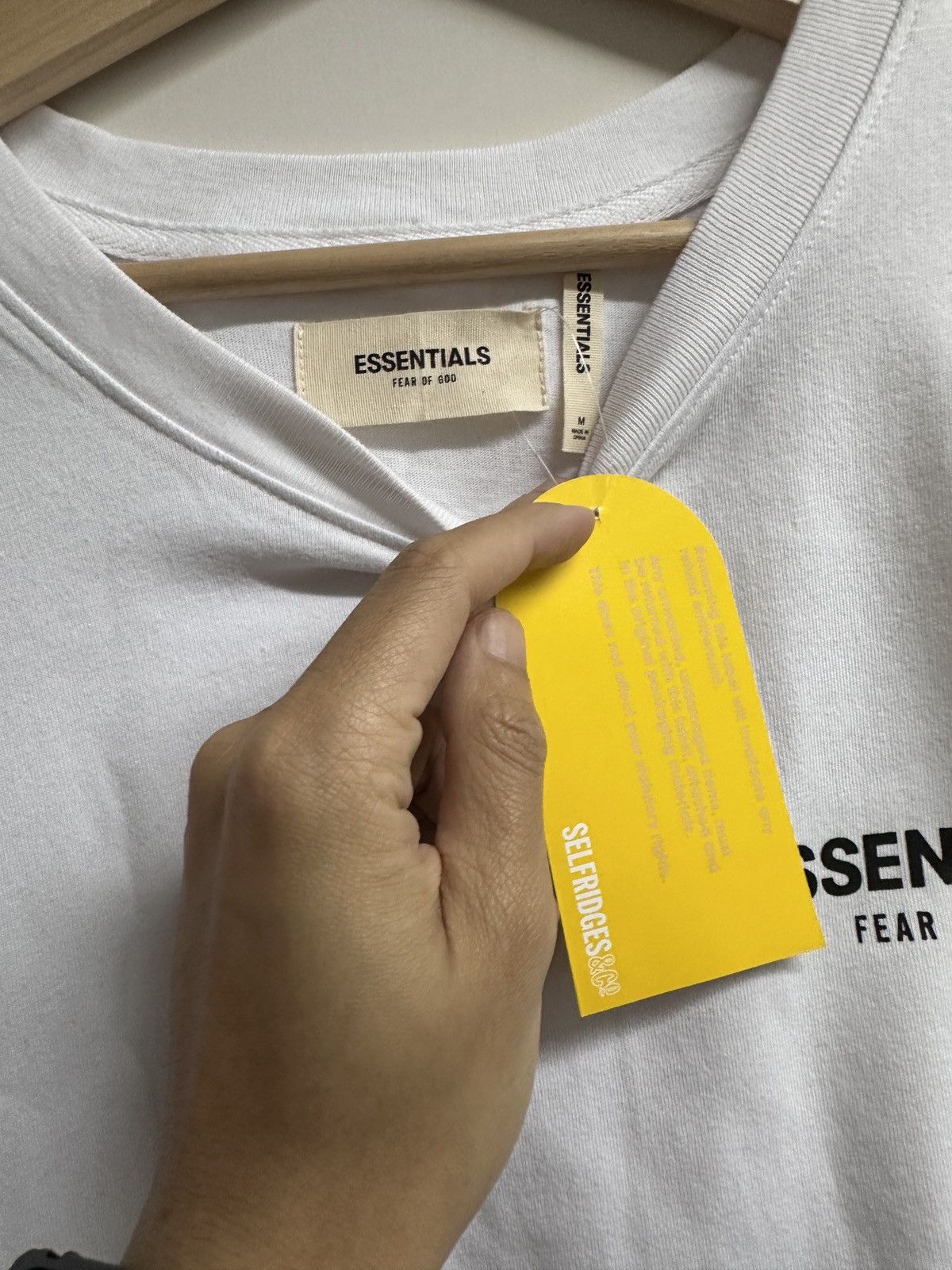Essentials × Fear of God Fear of God essentials 1st version back photo print tee Size US M / EU 48-50 / 2 - 4 Thumbnail
