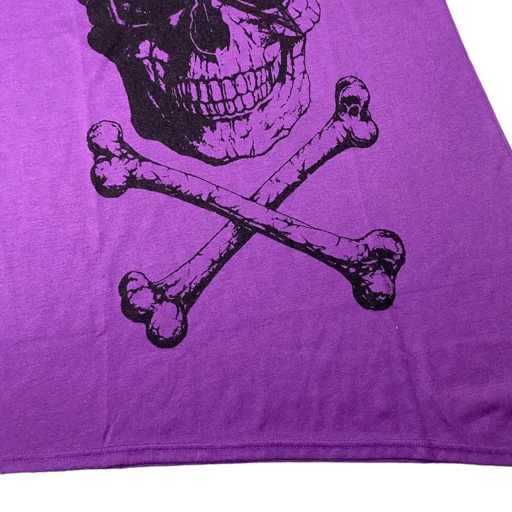Japanese Brand 2000's Algonquins Skull Asymetrical Shirt Size US M / EU 48-50 / 2 - 4 Thumbnail