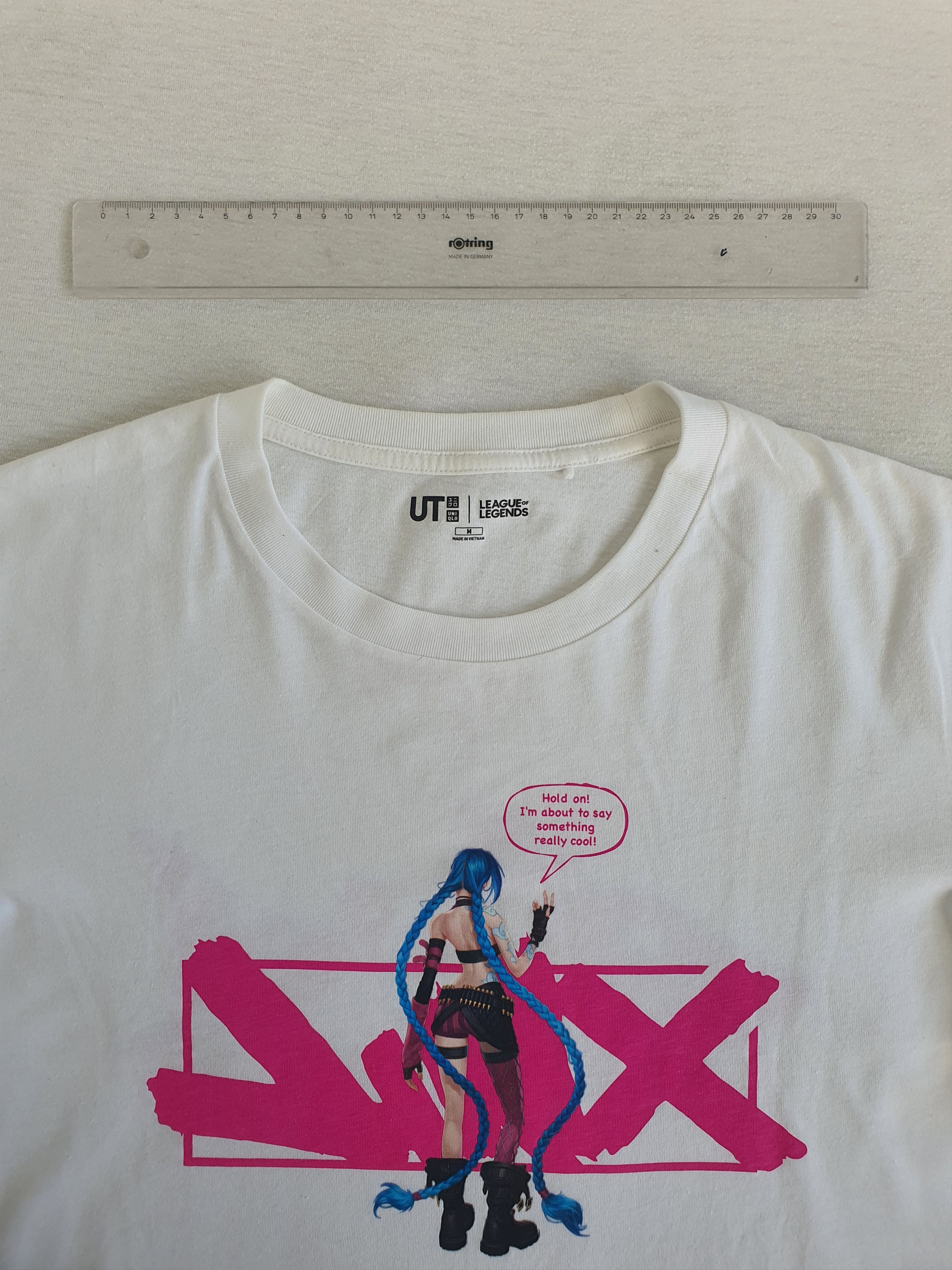 Uniqlo UT - Graphic T-Shirt (League of Legends, Arcane, Jinx) Size US M / EU 48-50 / 2 - 3 Thumbnail