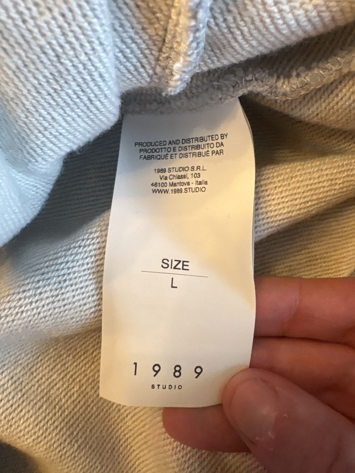 1989 STUDIO Lehman Brothers Hoodie Size US L / EU 52-54 / 3 - 5 Thumbnail