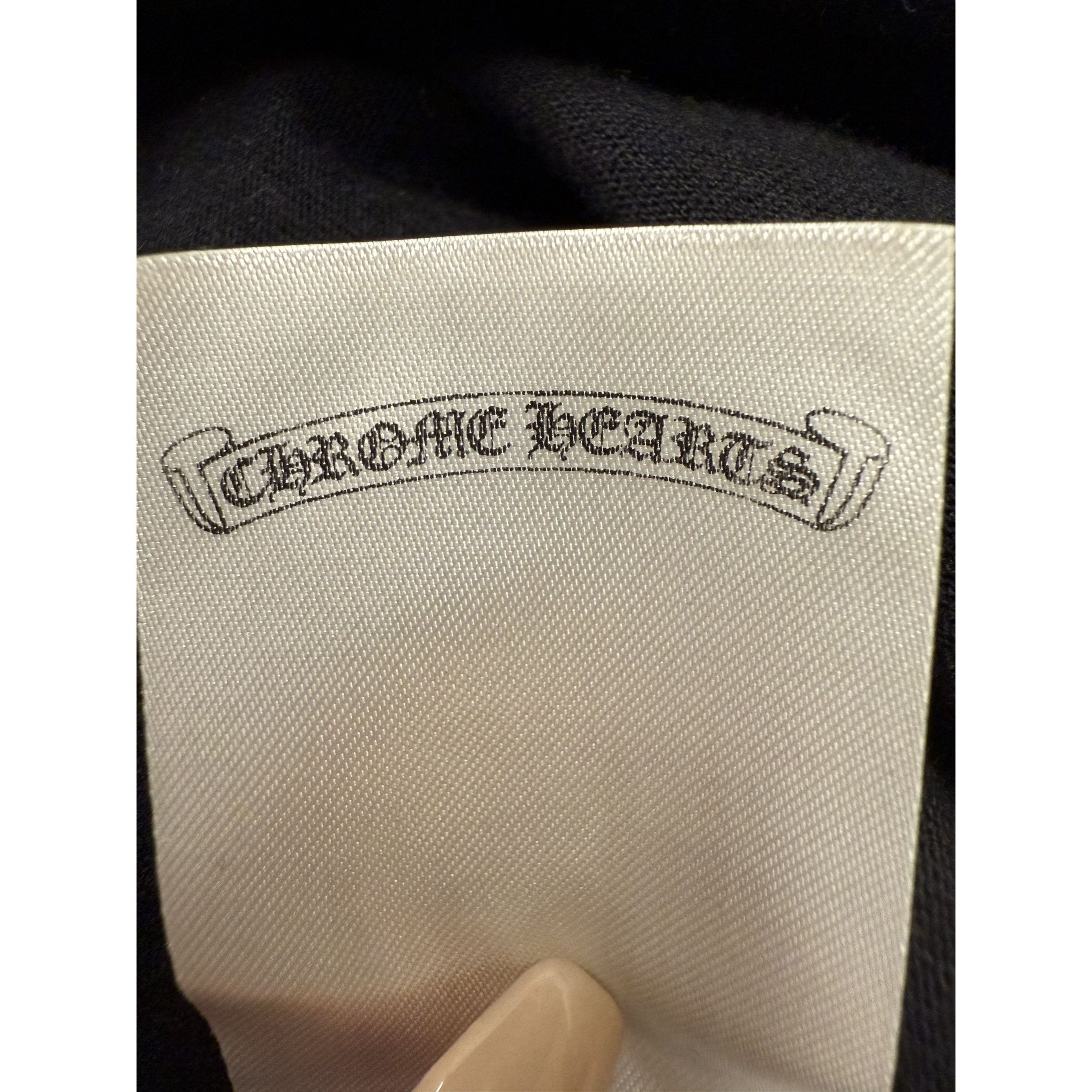 Chrome Hearts Chrome Hearts Long Sleeve Black Shirt W/ Blue Cross Graphics Size US S / EU 44-46 / 1 - 8 Thumbnail