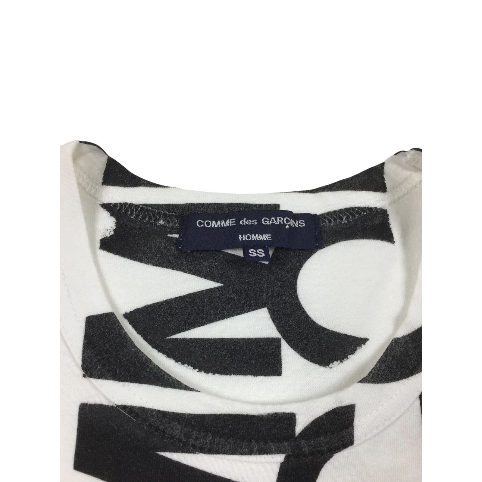 Comme des Garcons COMMEdesGARÇONS Homme White Tee Size US S / EU 44-46 / 1 - 3 Thumbnail