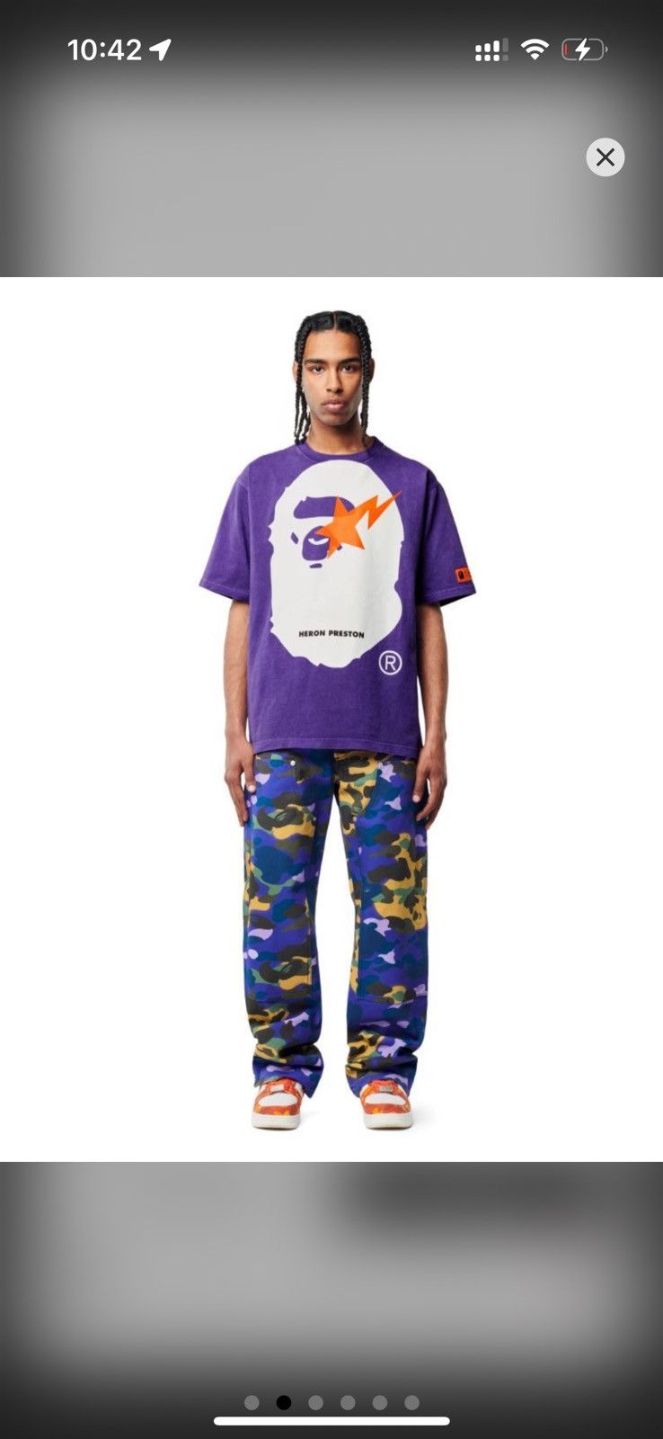 Bape × Heron Preston Bale x Heron Preston carpenter pants Size US 34 / EU 50 - 3 Thumbnail