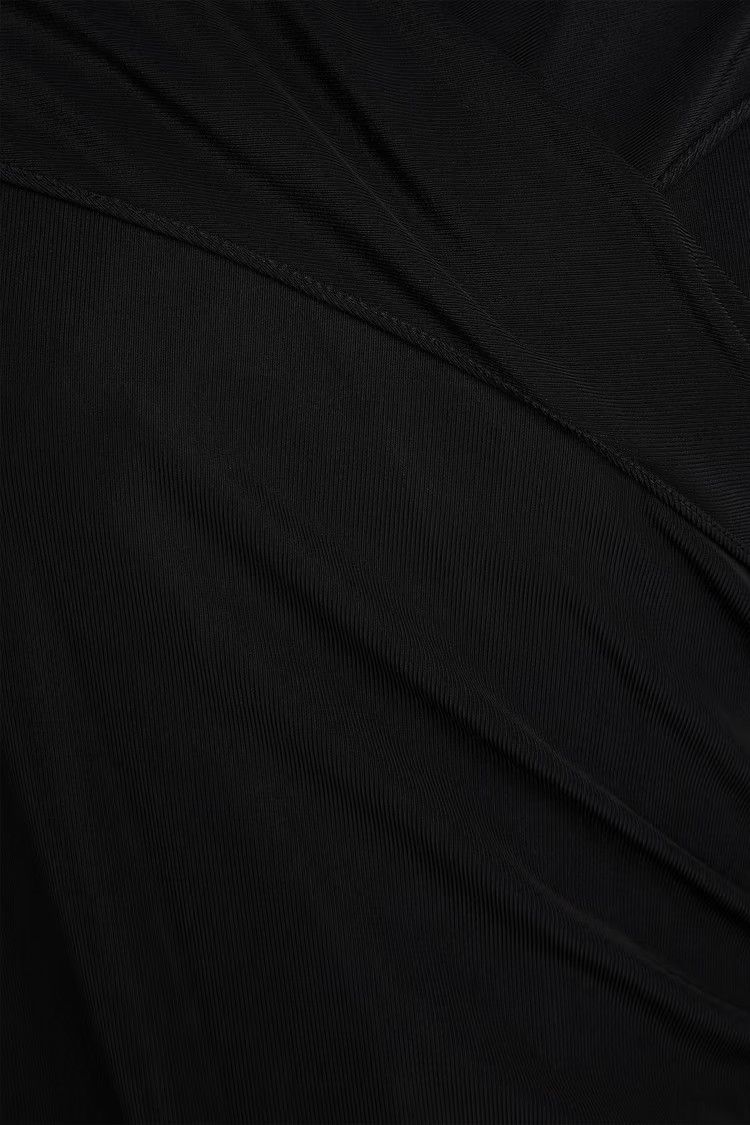 Tom Ford o1y0126 Hooded Midi Dress in Black Size XS / US 0-2 / IT 36-38 - 5 Thumbnail