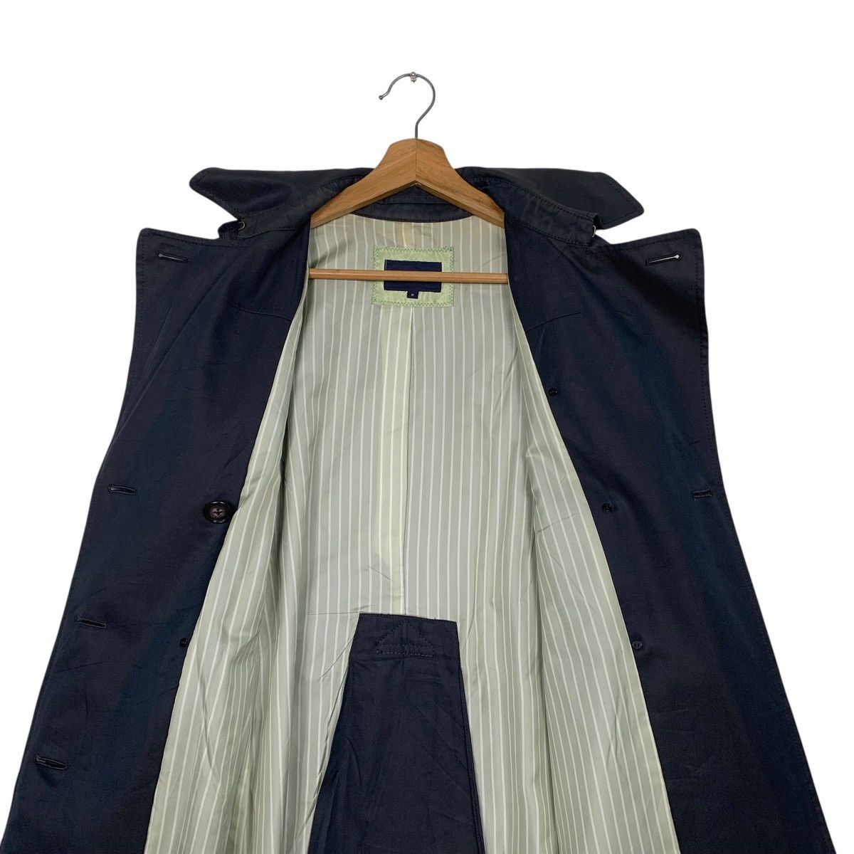 SHIPS Japanese Brand Ships Double Breasted Trenchcoat Size M / US 6-8 / IT 42-44 - 13 Thumbnail