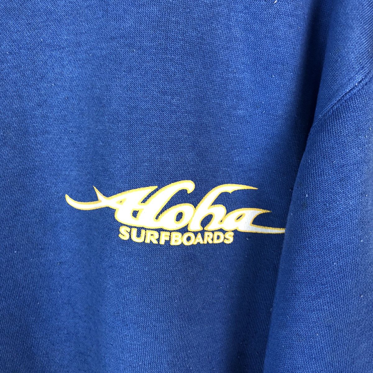 Other Aloha Surf vintage Blue Sweatshirt #A1512 Size US S / EU 44-46 / 1 - 11 Thumbnail