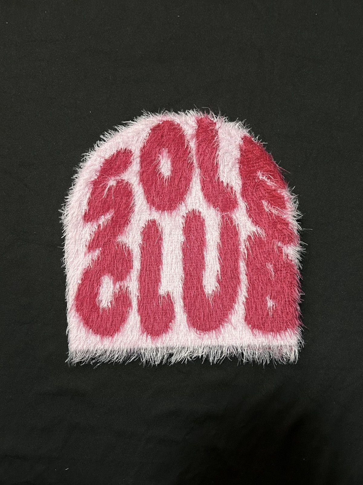 Japanese Brand Rare Sole Club Logo Mohair No Cuff Knit Beanie Hats OS Size ONE SIZE - 4 Thumbnail