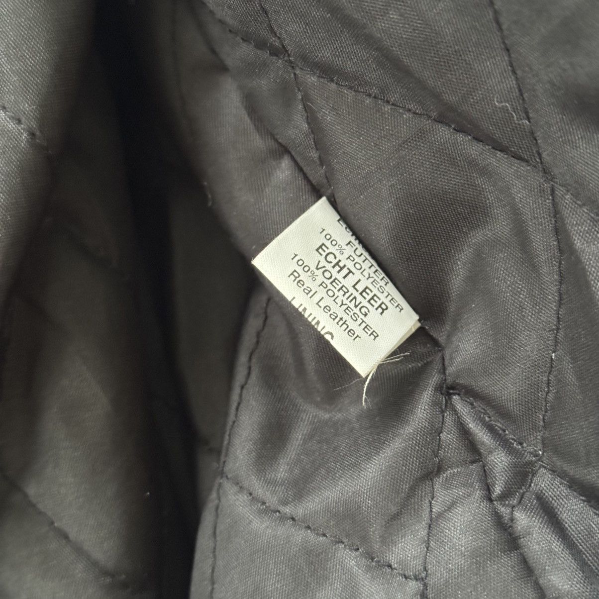 Vintage Lucky Strike Vintage 90s Leather Jacket Rare Streetwear Size US S / EU 44-46 / 1 - 5 Thumbnail