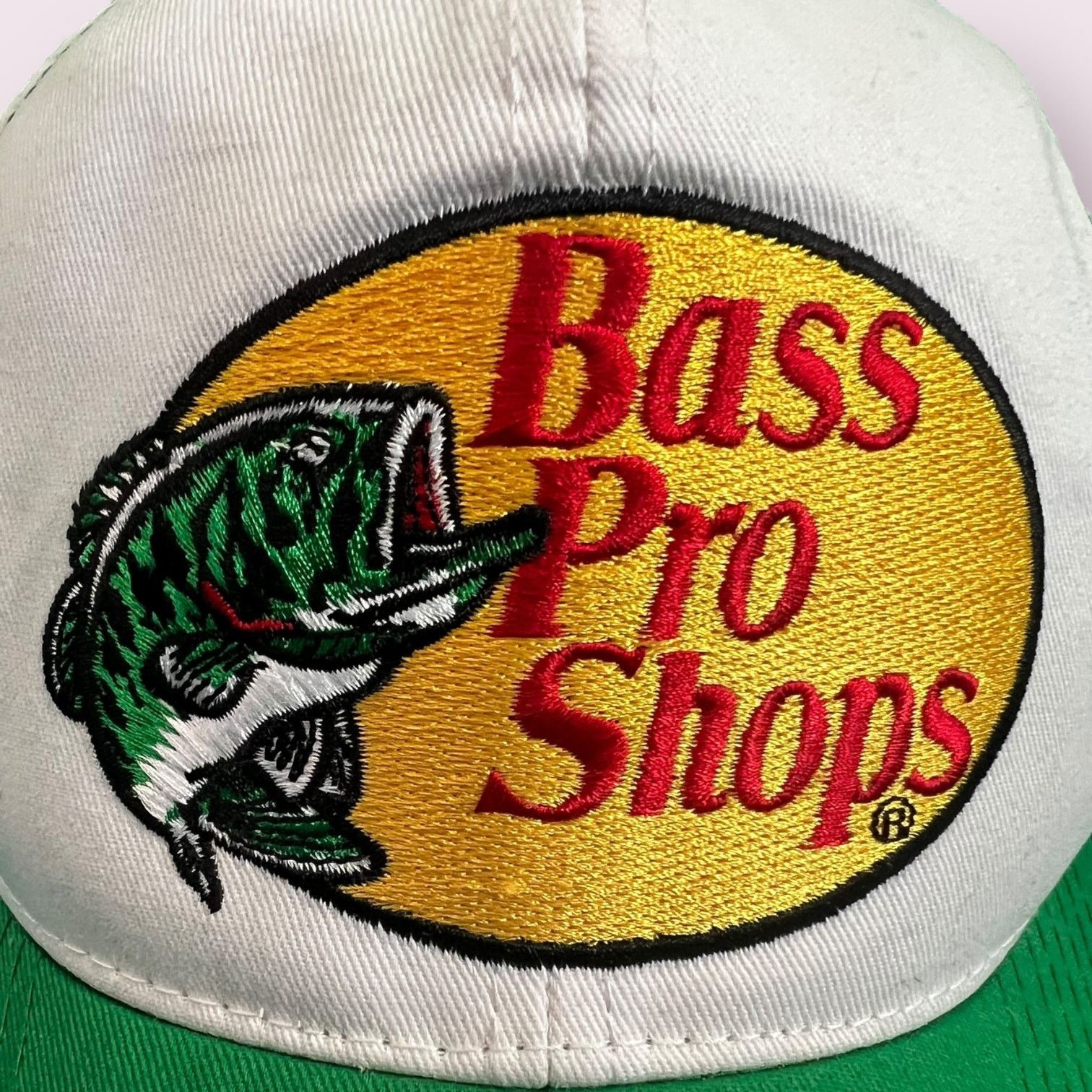 Bass Pro Shops BASS PRO SHOPS Embroidered Logo Snapback Trucker Hat Green Size ONE SIZE - 2 Thumbnail