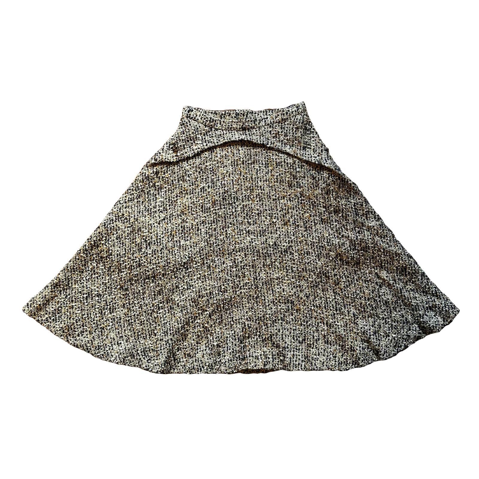 Y's × Yohji Yamamoto Y's by Yohji Yamamoto Women's Wool Skirt Size 26" / US 2 / IT 38 - 1 Thumbnail