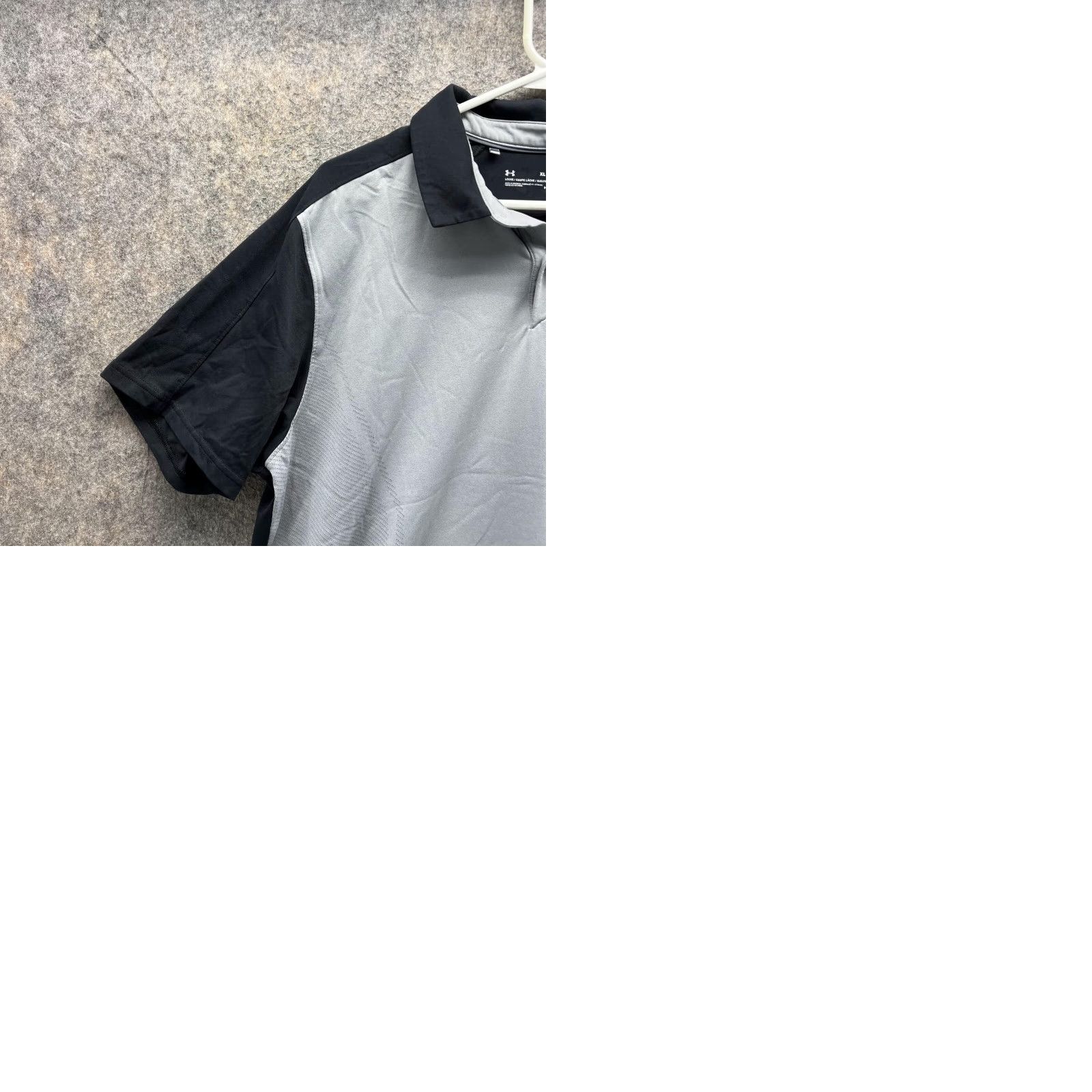 Under Armour Under Armour Polo Shirt Men XL Gray HeatGear Athletic Golf UA Shirt Polo Short Sleeve Button Collared Vertex Regular Fit Size US XL / EU 56 / 4 - 9 Thumbnail
