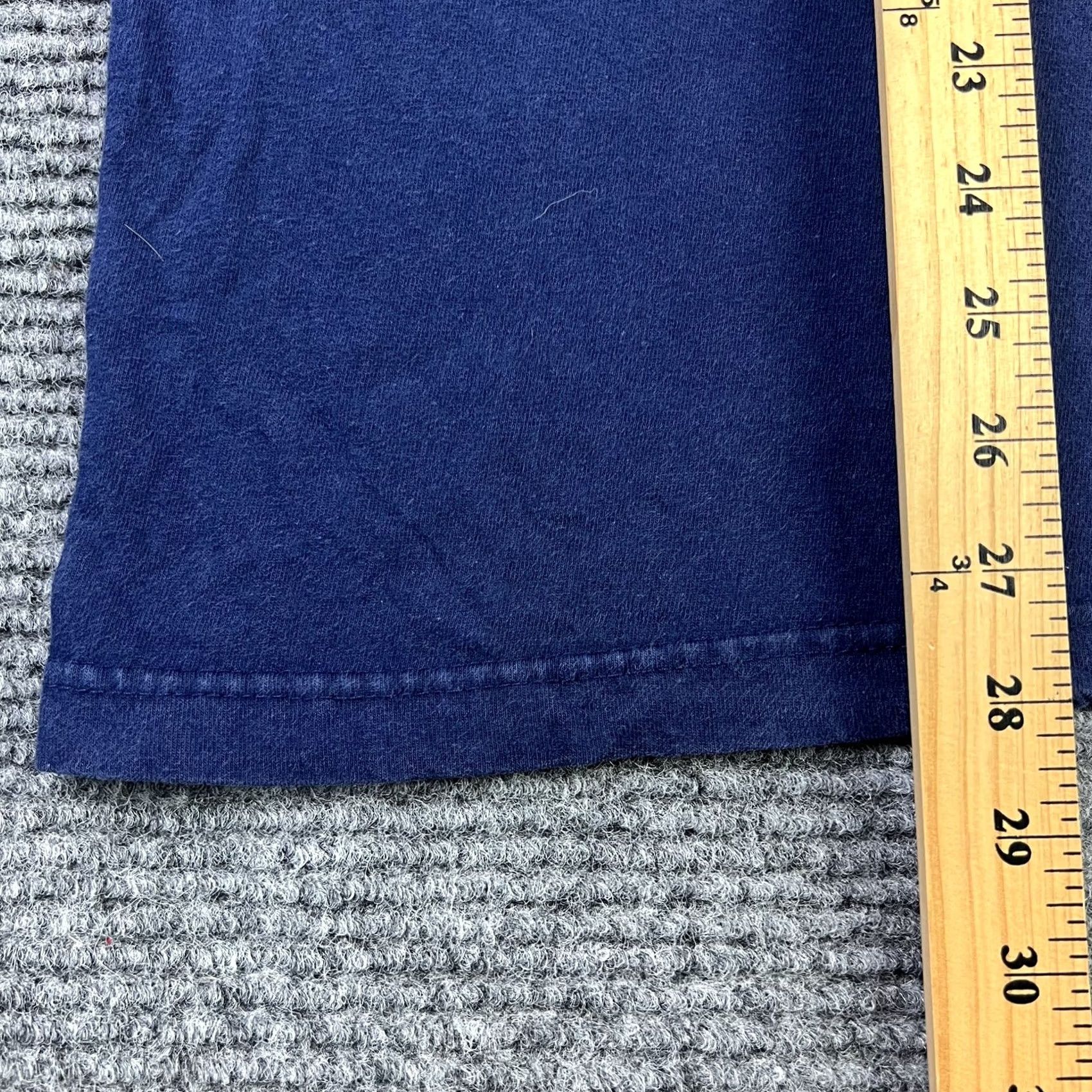 Vintage VINTAGE UNC Embroidered Mockneck Long Sleeve Blue T-Shirt Mens L Size US L / EU 52-54 / 3 - 5 Thumbnail