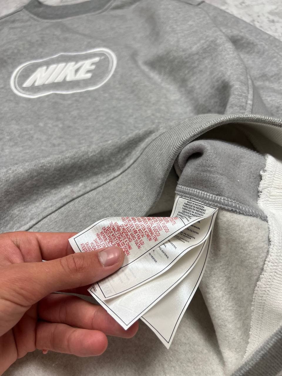 Nike Vintage Nike Sweatshirt Spellout Logo Y2K Size US L / EU 52-54 / 3 - 15 Thumbnail