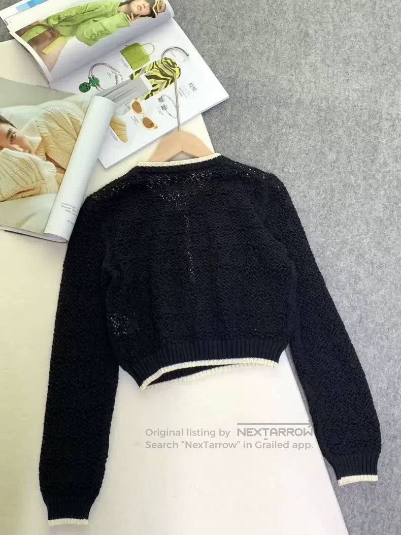 Other Chanel Hollow-out colour-block knitted long sleeves Size XS / US 0-2 / IT 36-38 - 6 Thumbnail