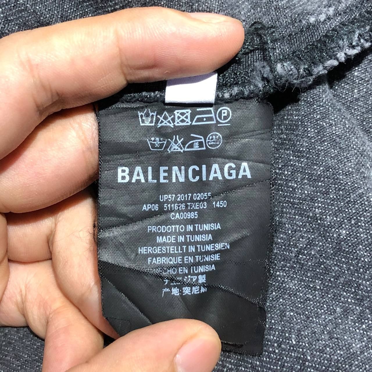 Balenciaga Balenciaga Knee Rip denim pants Size US 32 / EU 48 - 14 Thumbnail