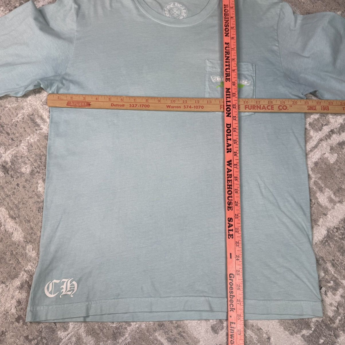 Chrome Hearts St barths dyed long sleeve tee shirt Size US L / EU 52-54 / 3 - 18 Thumbnail